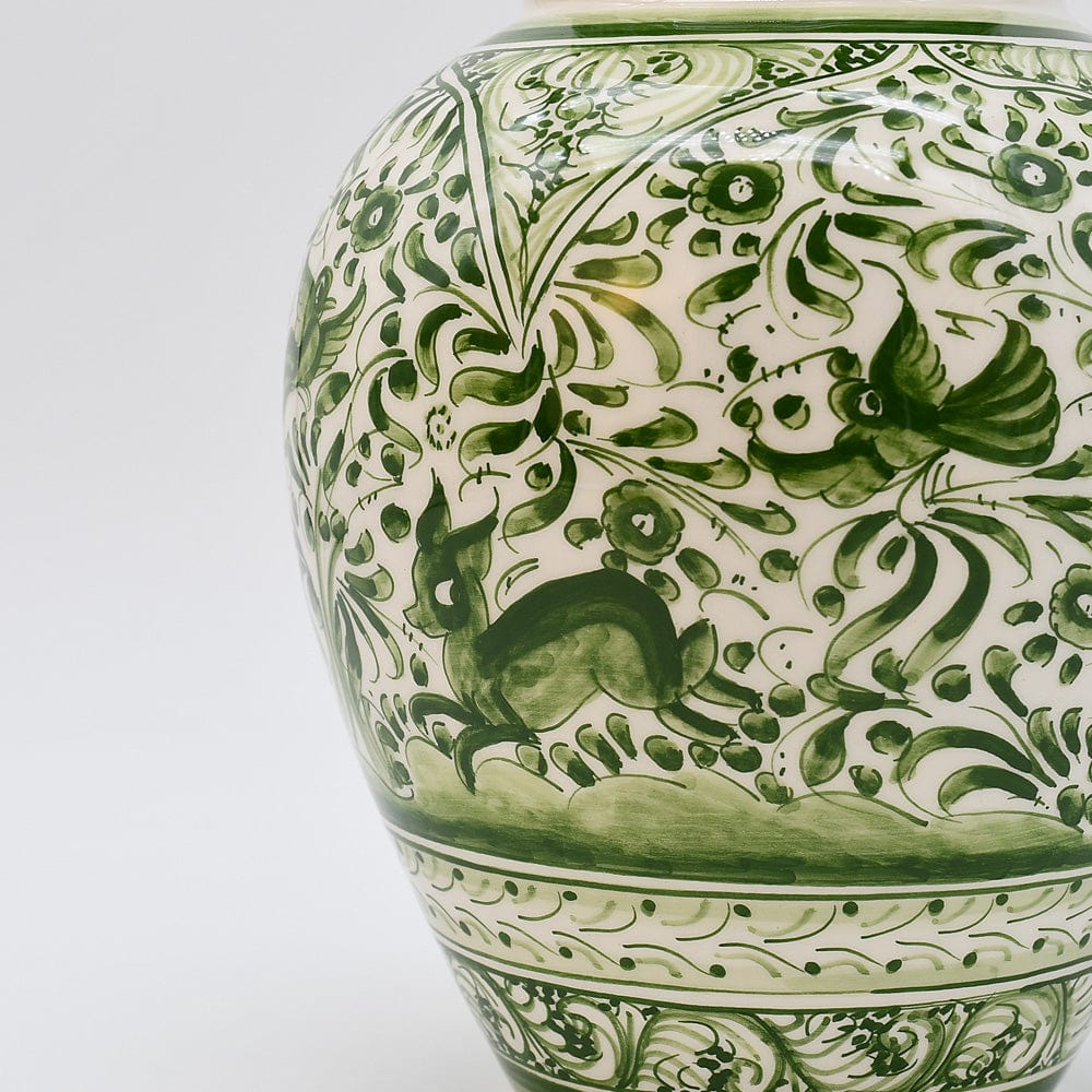 luisa-paix-o-vase-c-ramique-coimbra-22cm-vert-unique image 4