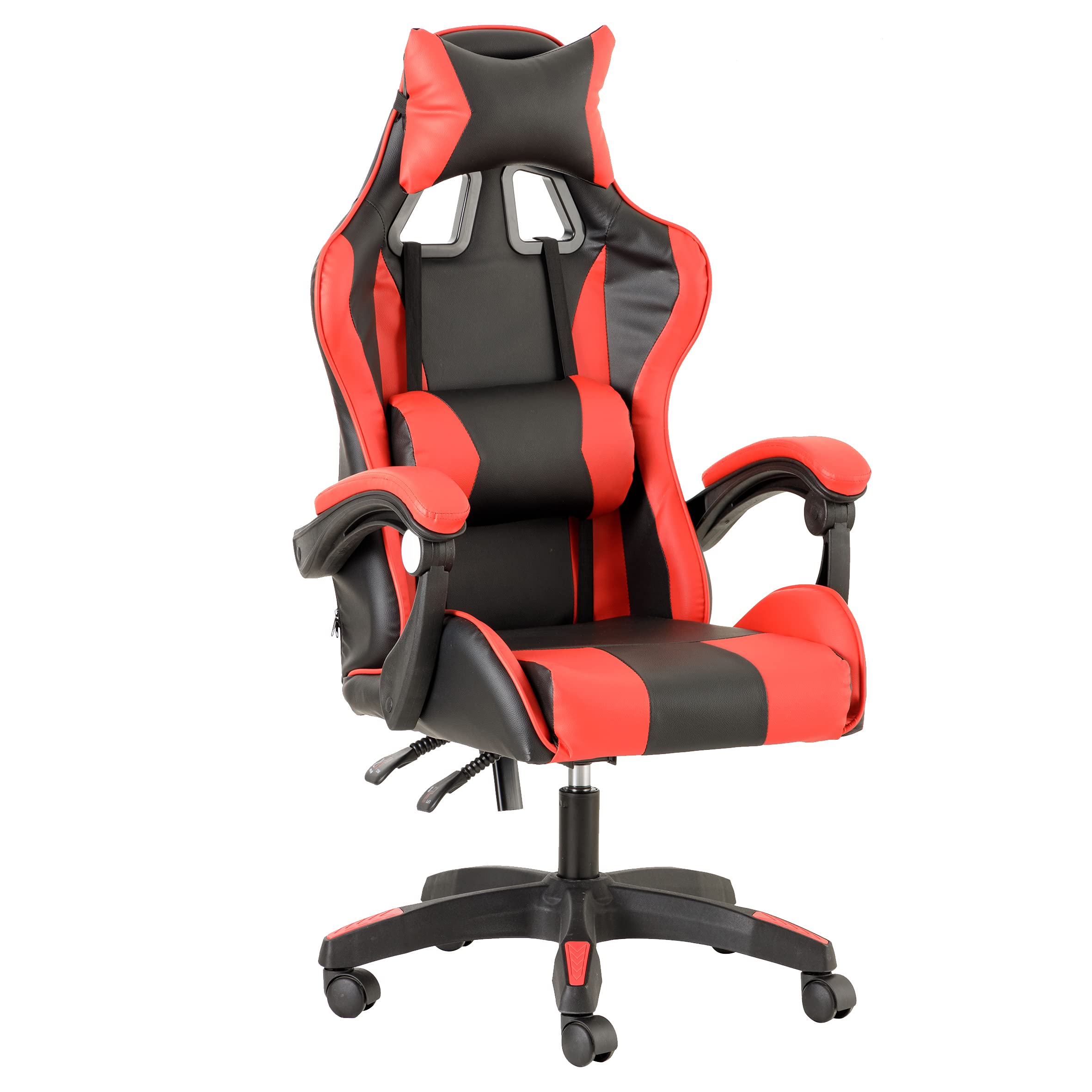 baroni-home-sedie-chaise-gaming-bleue-ergonomique-dossier image 7