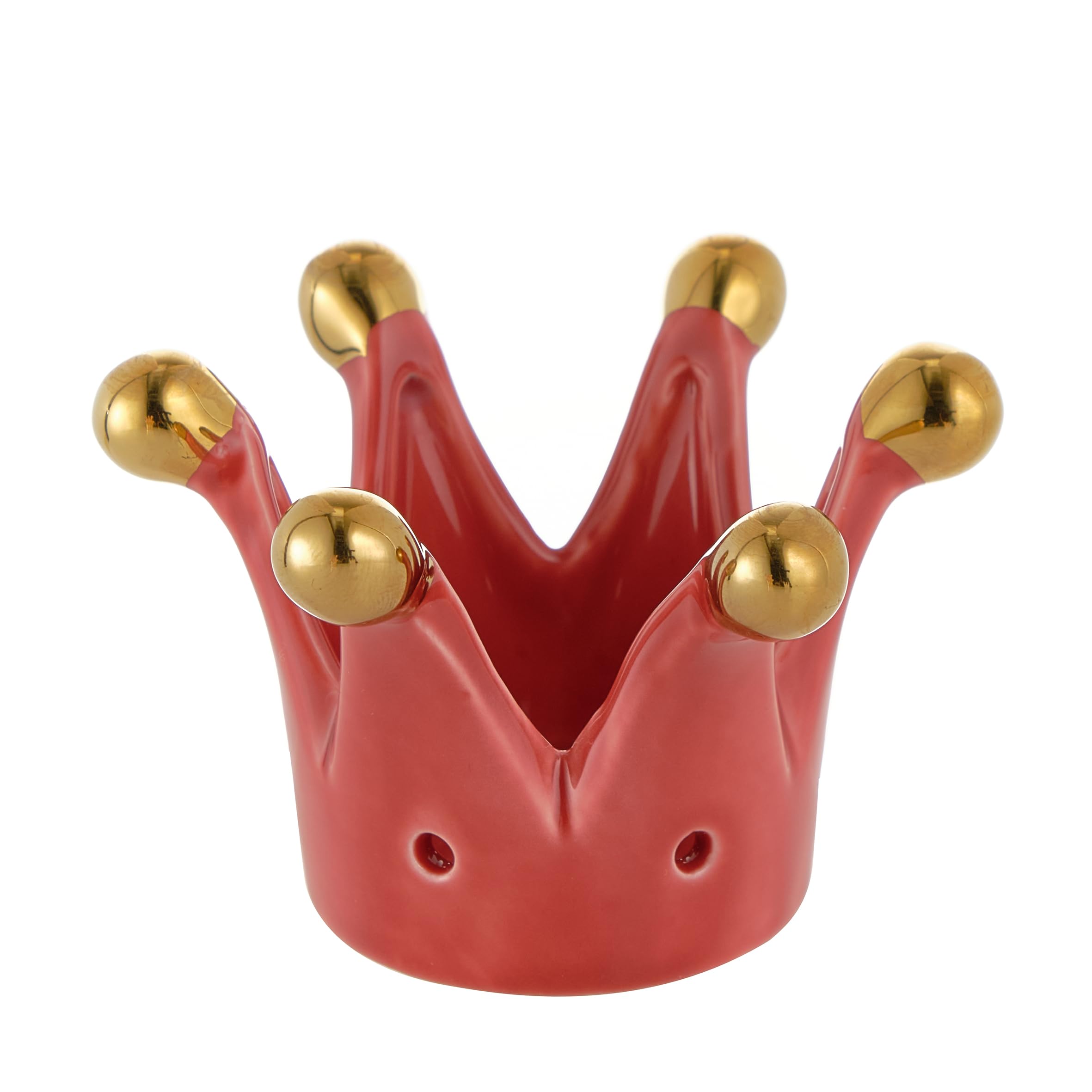 baroni-home-decorazioni-couronne-porcelaine-verte-15x15x10-cm image 4