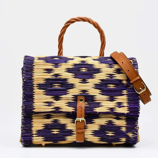 luisa-paix-o-accessoires-sac-cartable-jonc-30cm-violet image 1