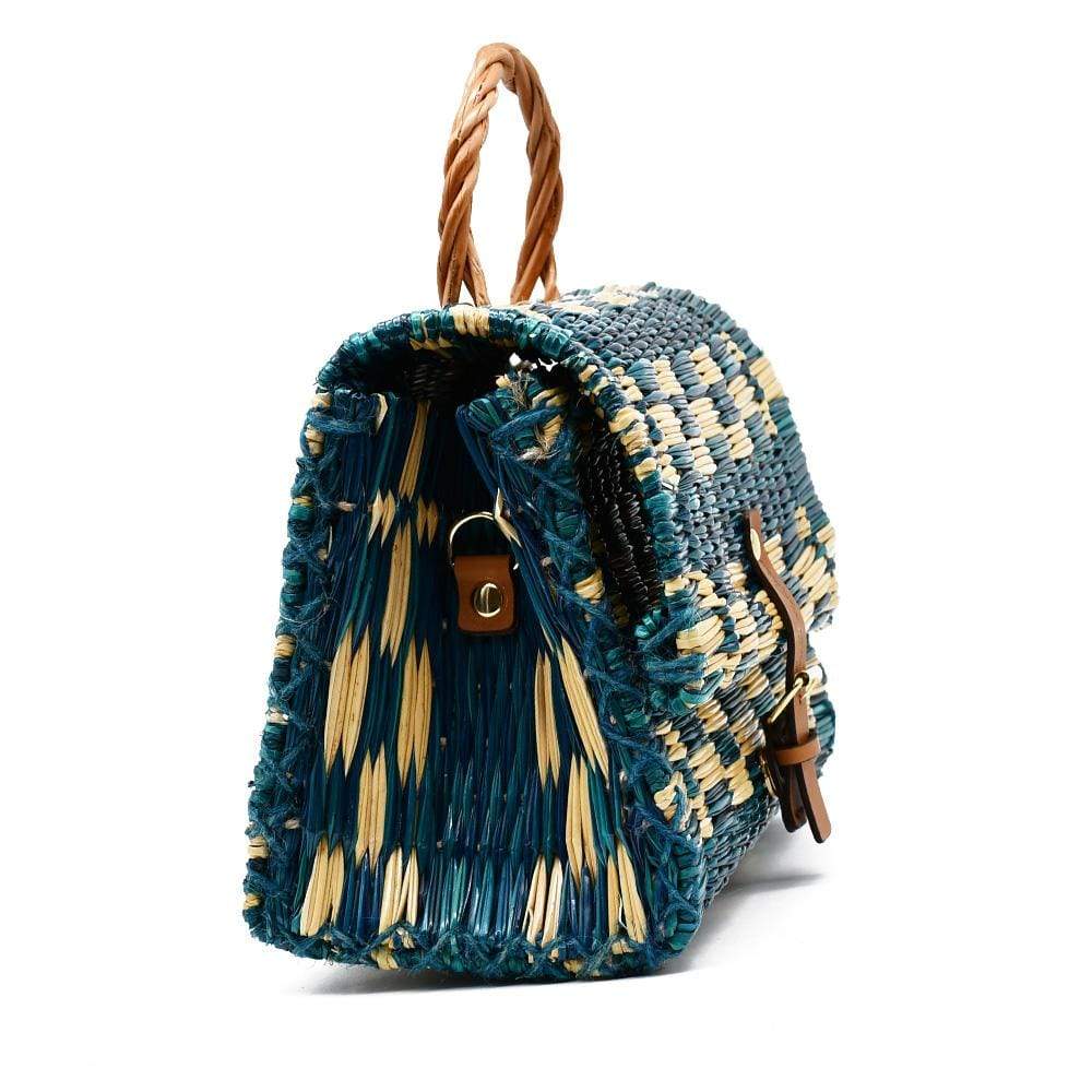 luisa-paix-o-accessoires-du-portugal-sac-cartable-jonc-25cm-turquoise image 3