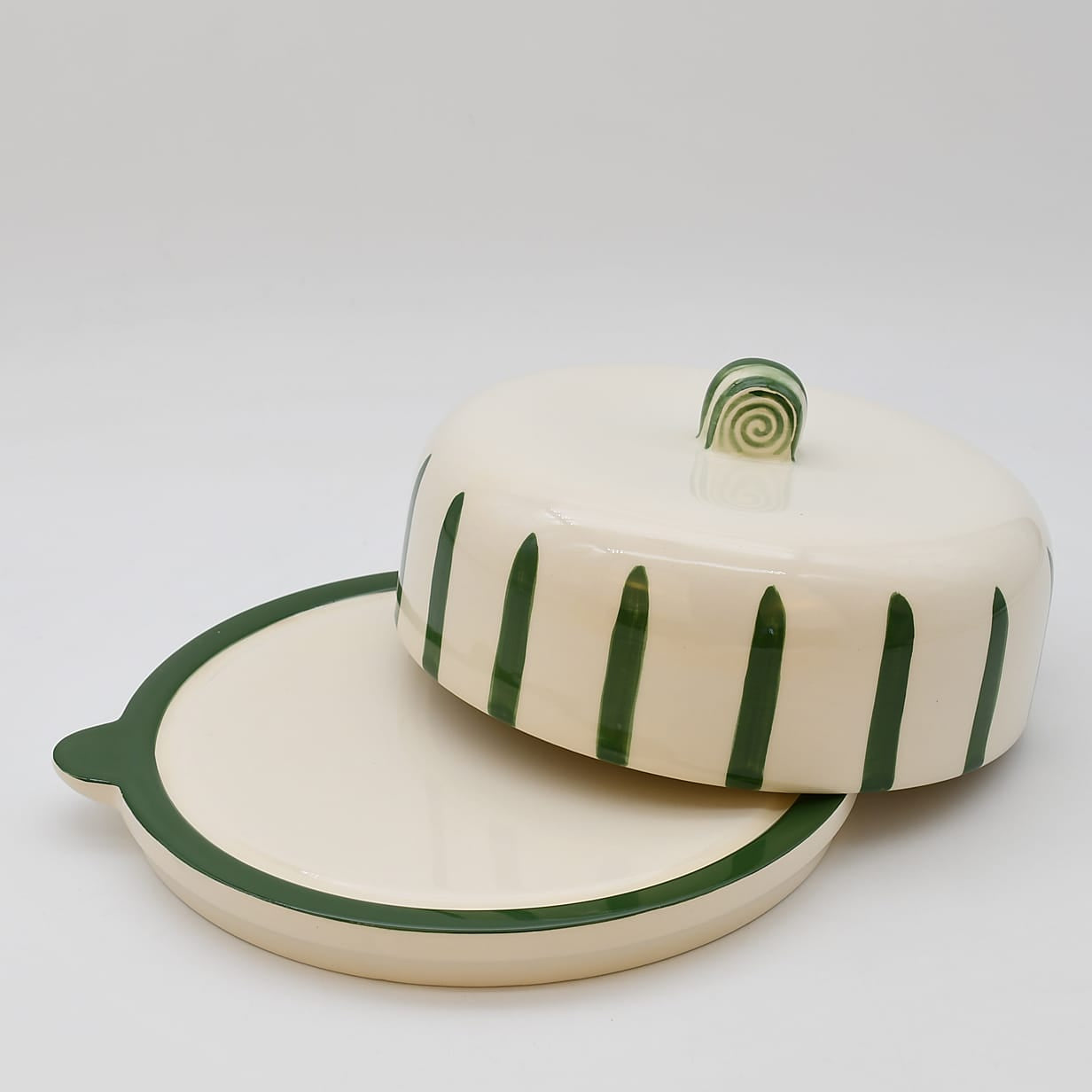 luisa-paix-o-costa-nova-mar-plateau-fromage-cloche-vert-24cm image 3