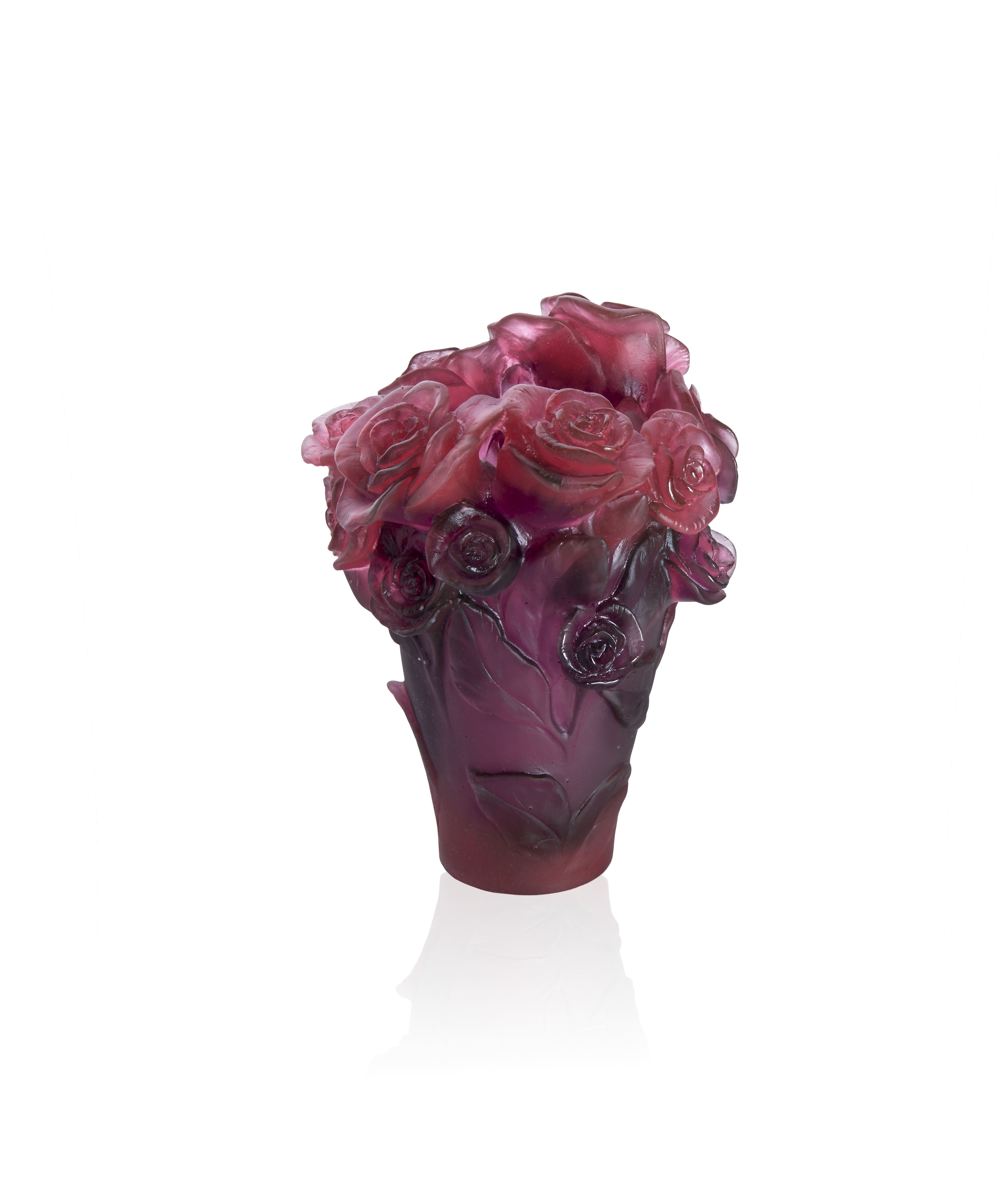 daum-univers-v-g-tal-rose-passion-vase-petit-rouge-violet image 3