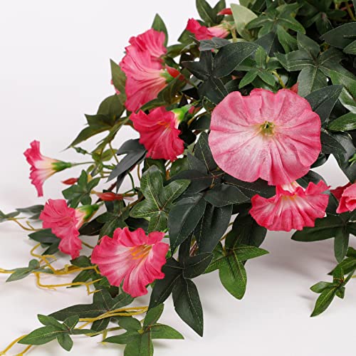 mica-decorations-petunia-fleur-artificielle-rose-50x45-cm-pot image 7