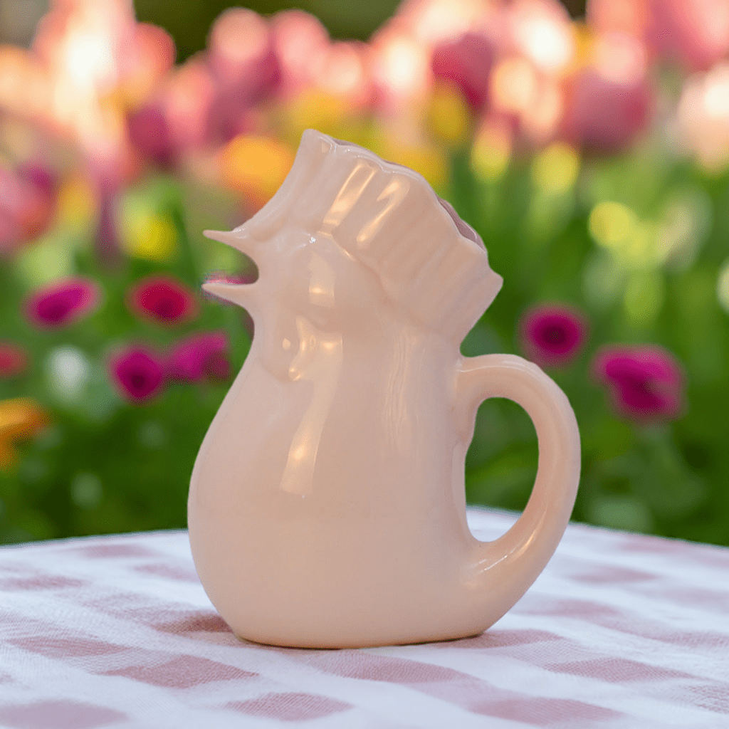 luisa-paix-o-vaisselle-portugaise-carafe-coq-c-ramique-rose-1l image 2