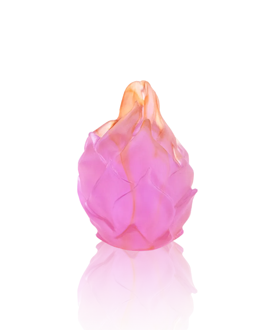 daum-tutti-frutti-fruit-du-dragon-gilles-neveu-sculpture-p-te-de-verre image 1