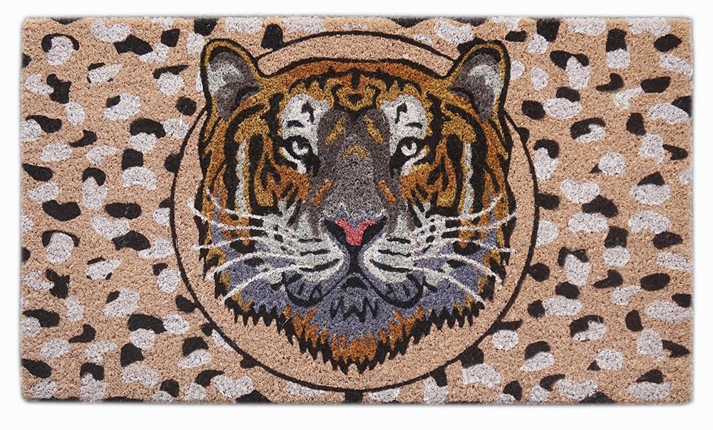 baroni-home-tessile-casa-paillasson-tigre-70x40-cm-coco image 1