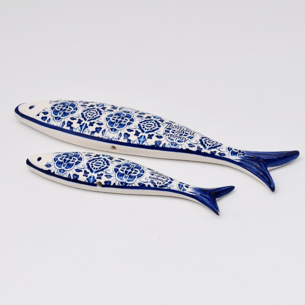 luisa-paix-o-tradicional-sardine-c-ramique-bleue-23-cm image 1