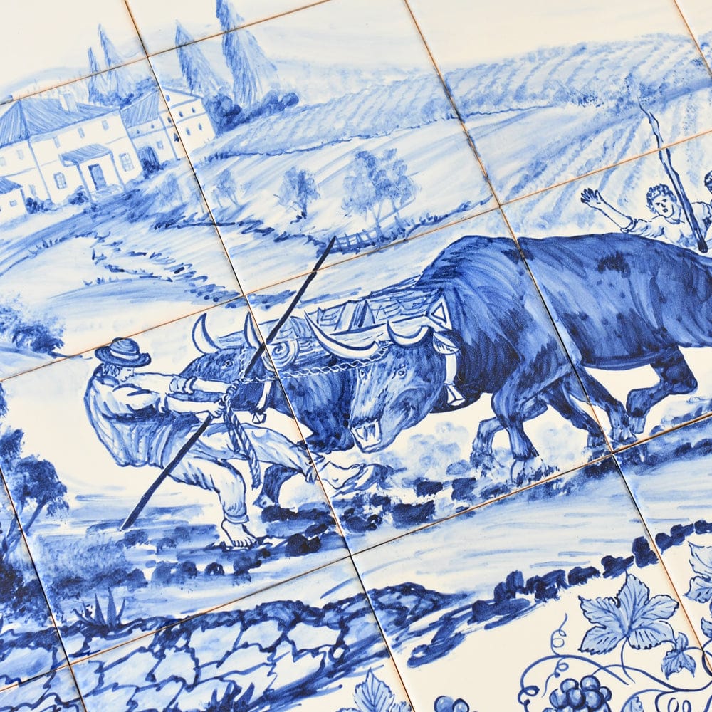 luisa-paix-o-azulejos-fresque-90x60cm-24-carreaux-peints-main image 3