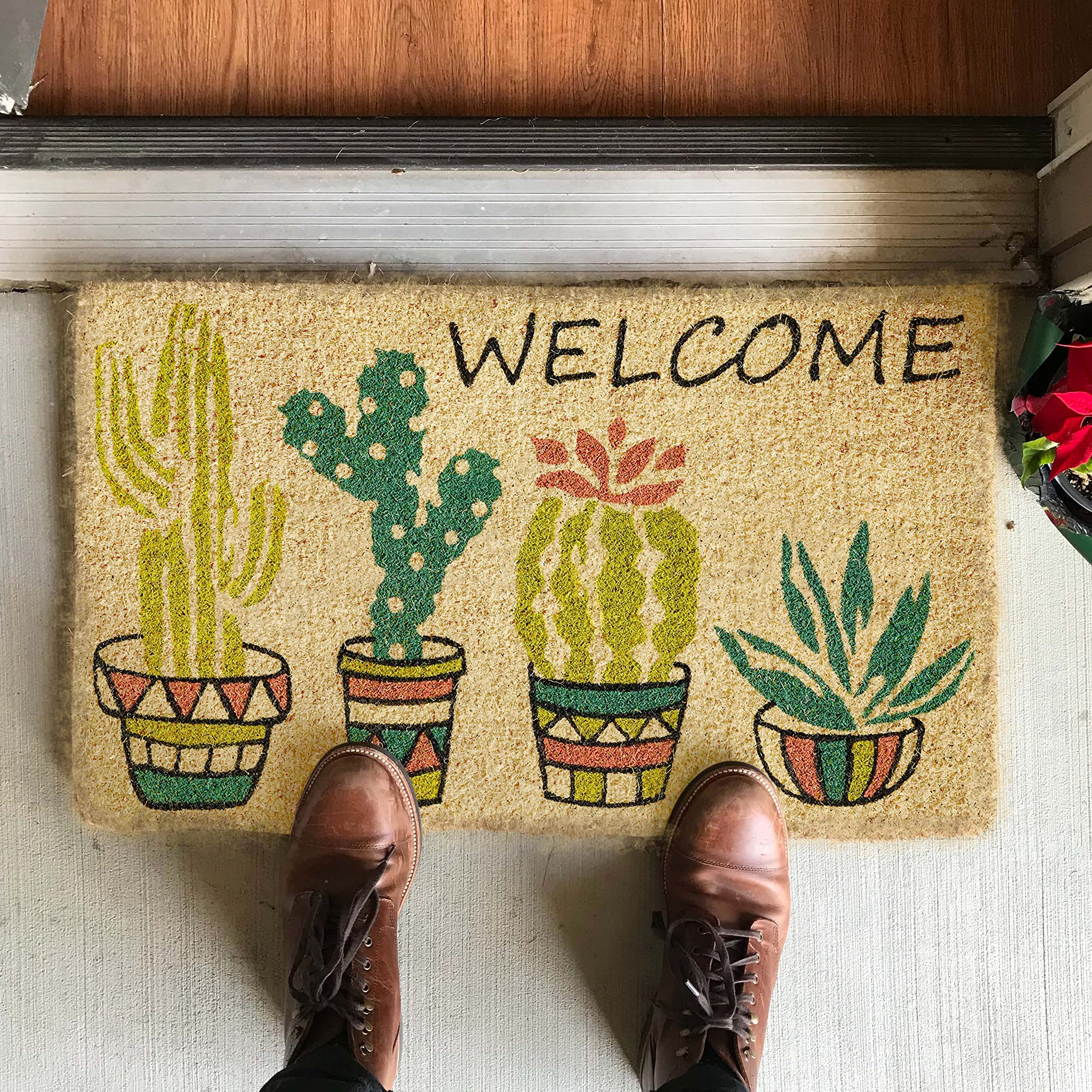 baroni-home-tessile-casa-paillasson-coco-cactus-welcome-70x40-cm image 4