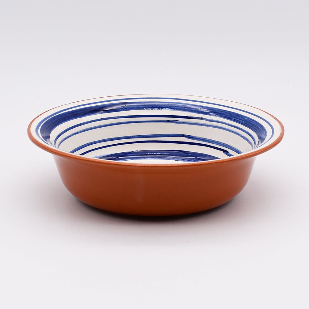 luisa-paix-o-vaisselle-portugaise-saladier-terre-cuite-bleu-19-cm image 2