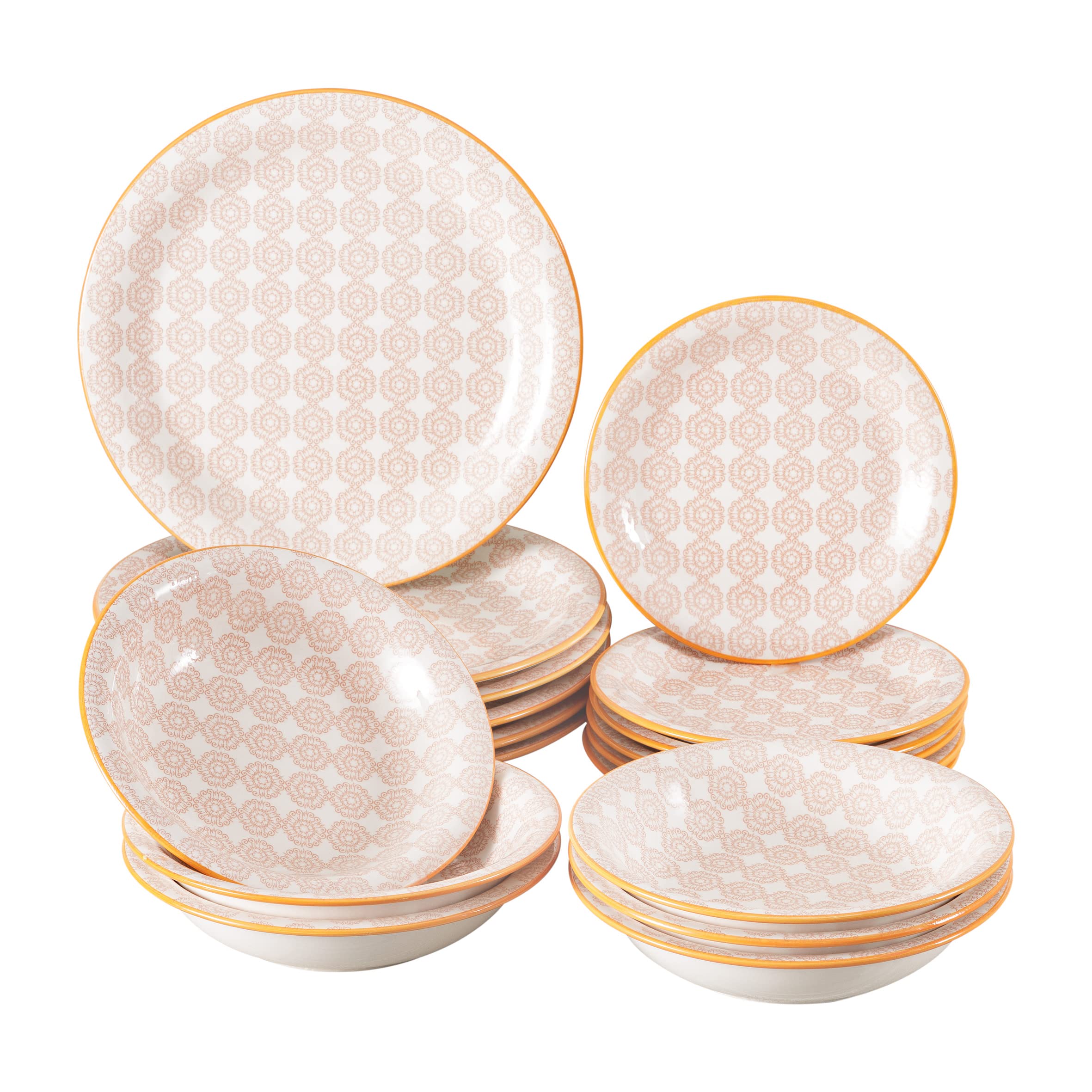 baroni-home-cucina-service-18-assiettes-porcelaine-montgolfi-res-6-pers image 7