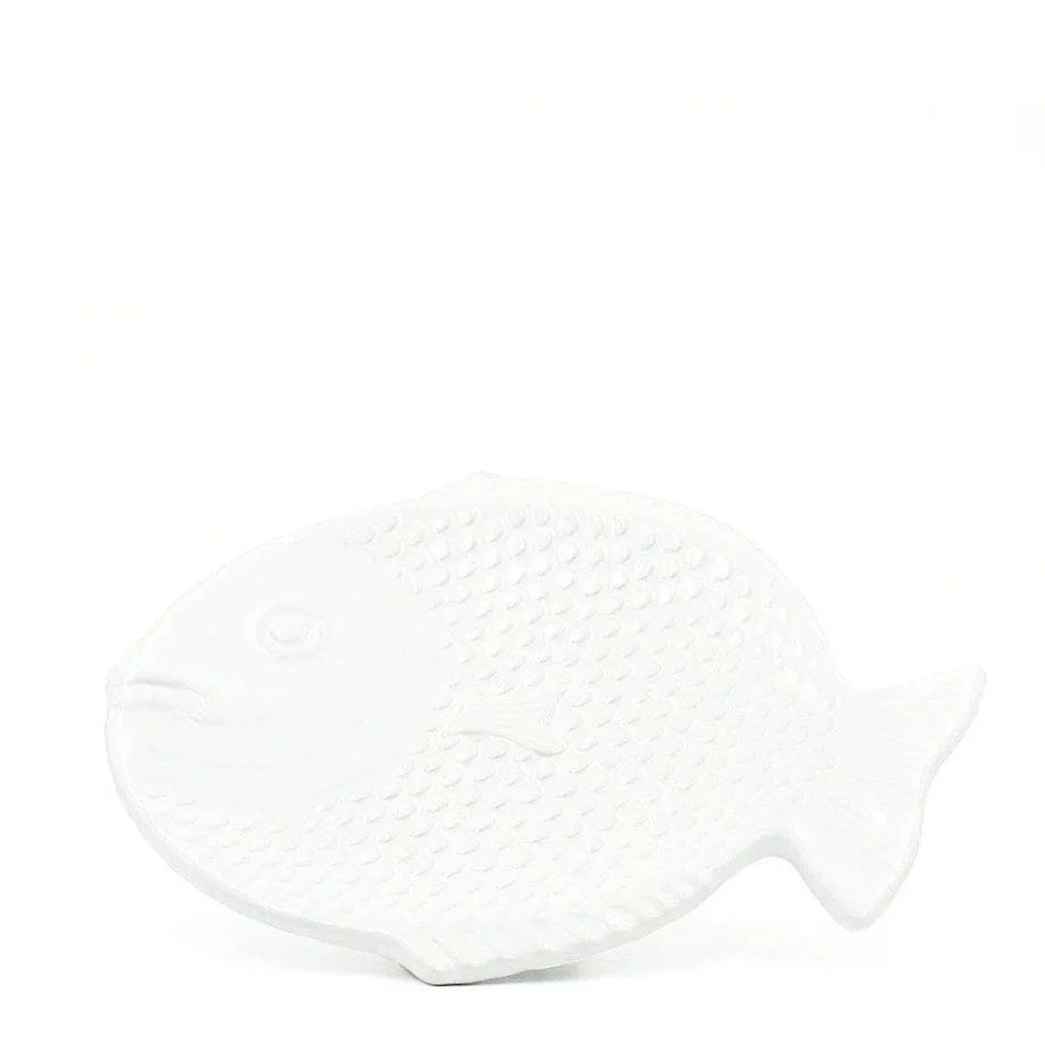 luisa-paix-o-dourada-assiette-c-ramique-blanche-22cm image 1