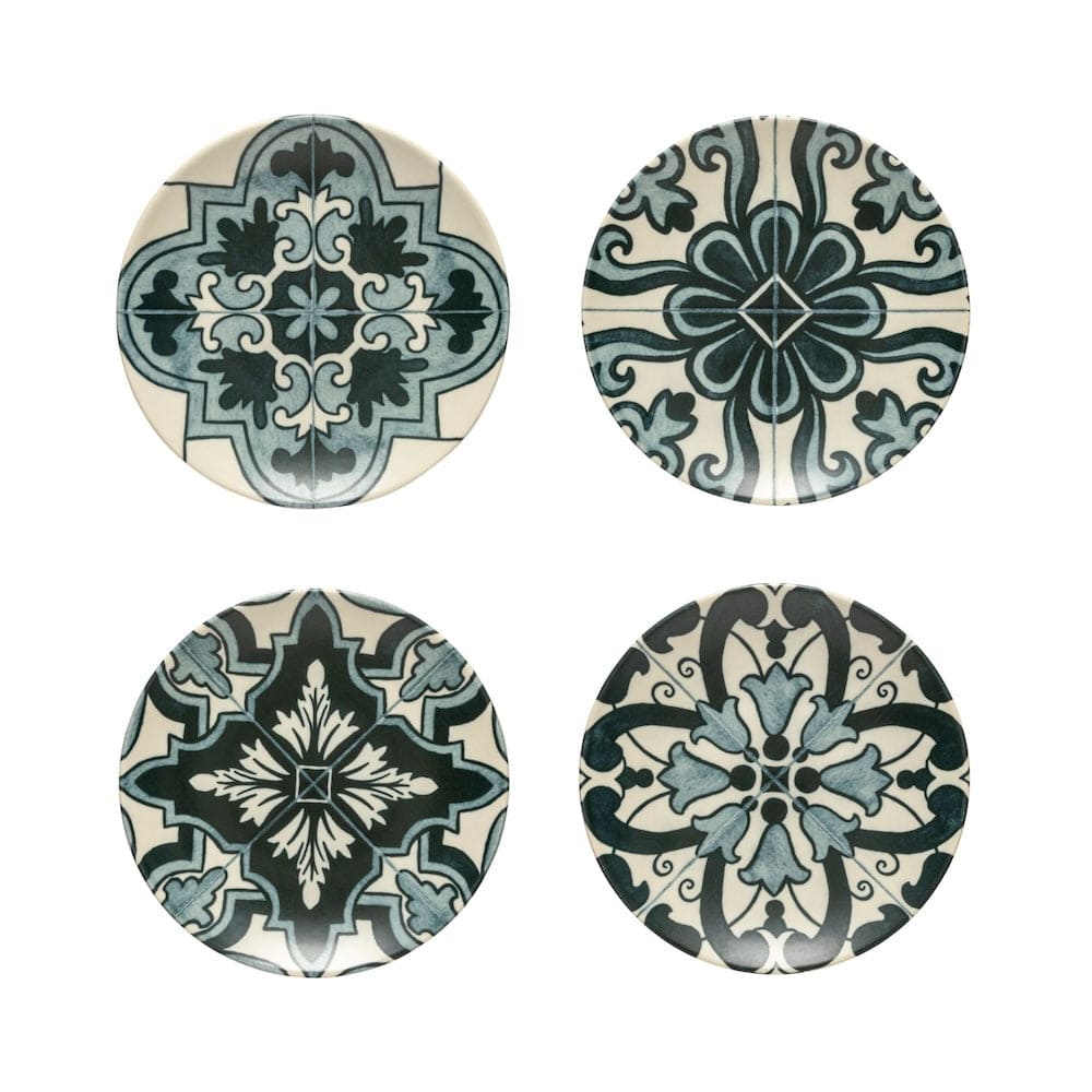 luisa-paix-o-l-ments-4-assiettes-gr-s-16cm-azulejos image 1