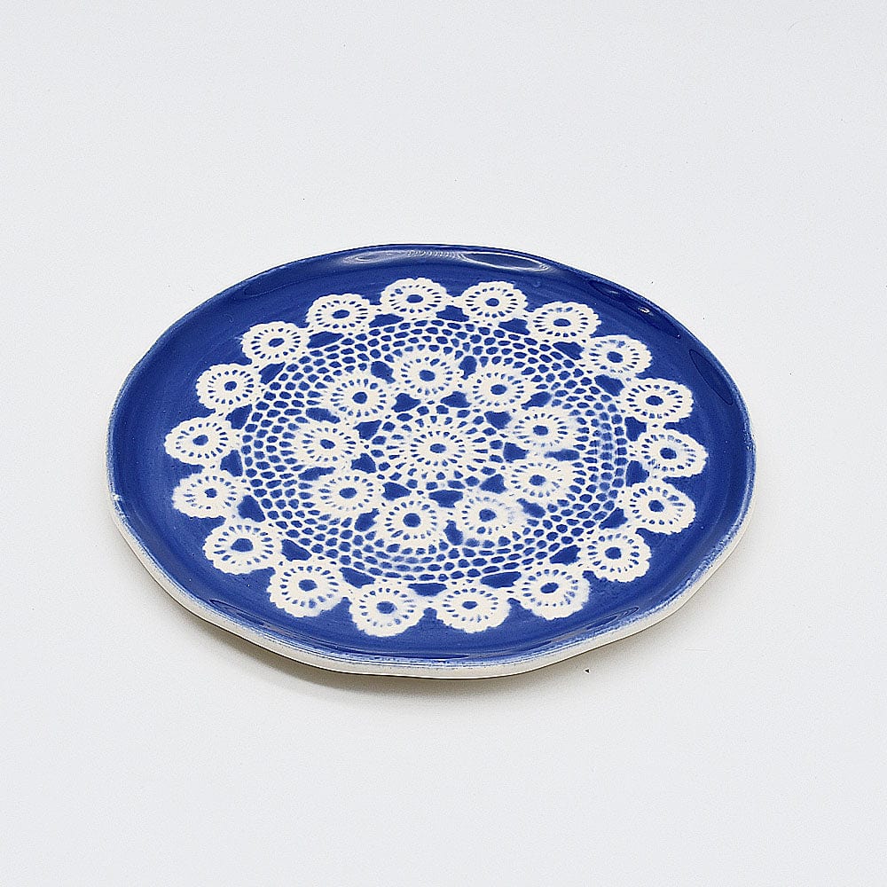 luisa-paix-o-renda-assiette-c-ramique-22-cm-bleue image 4