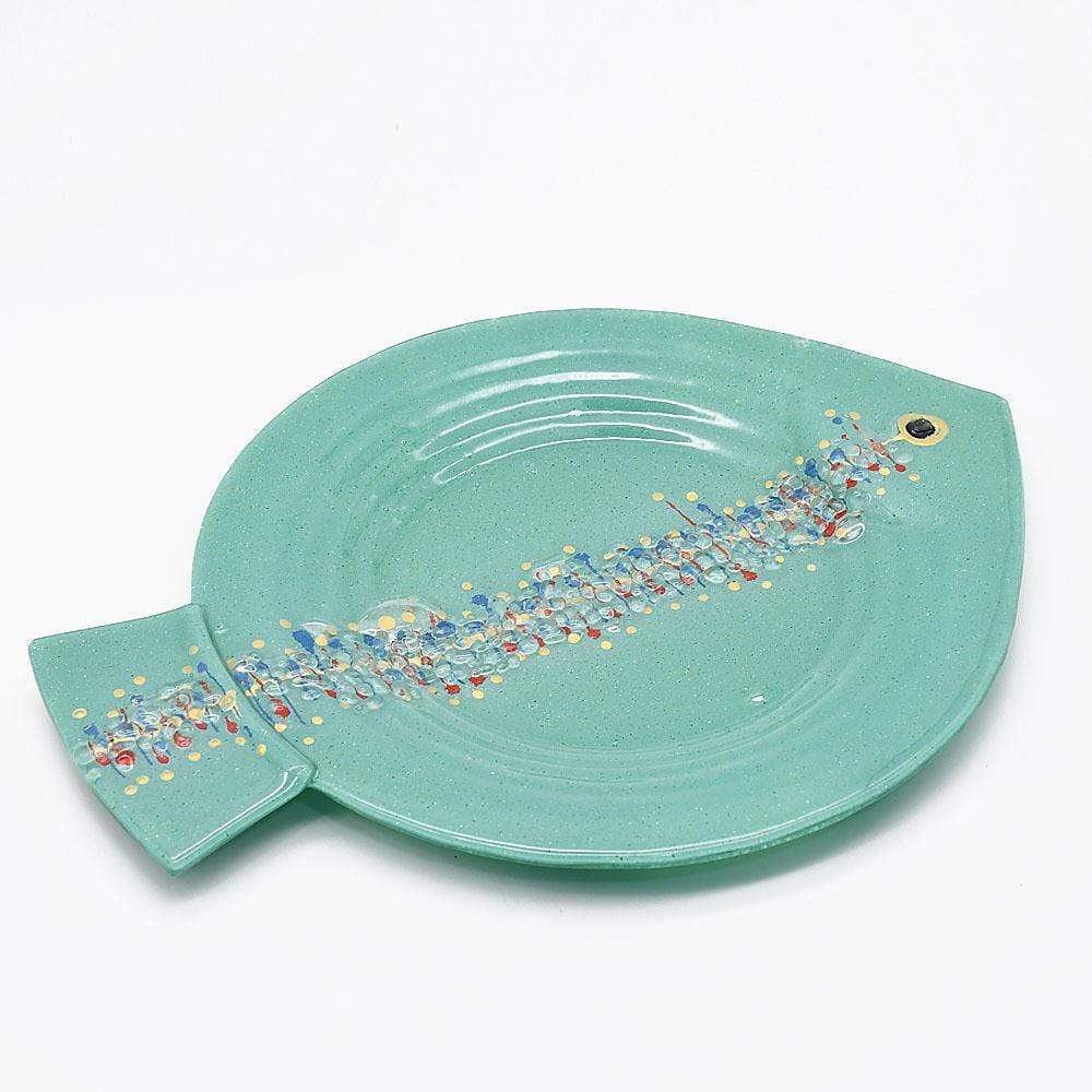 luisa-paix-o-marinha-grande-plat-verre-vert-38-cm image 2