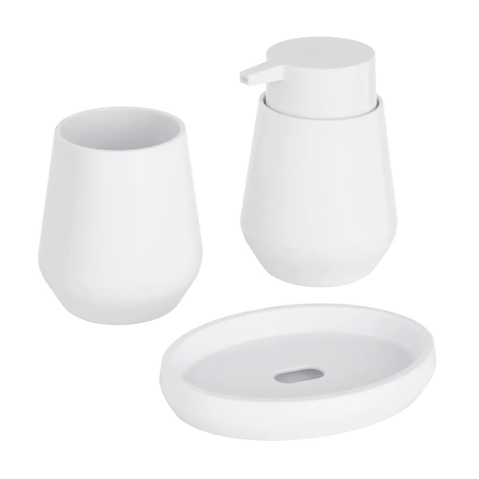 baroni-home-tutto-bagno-set-bain-3-pi-ces-blanc image 1