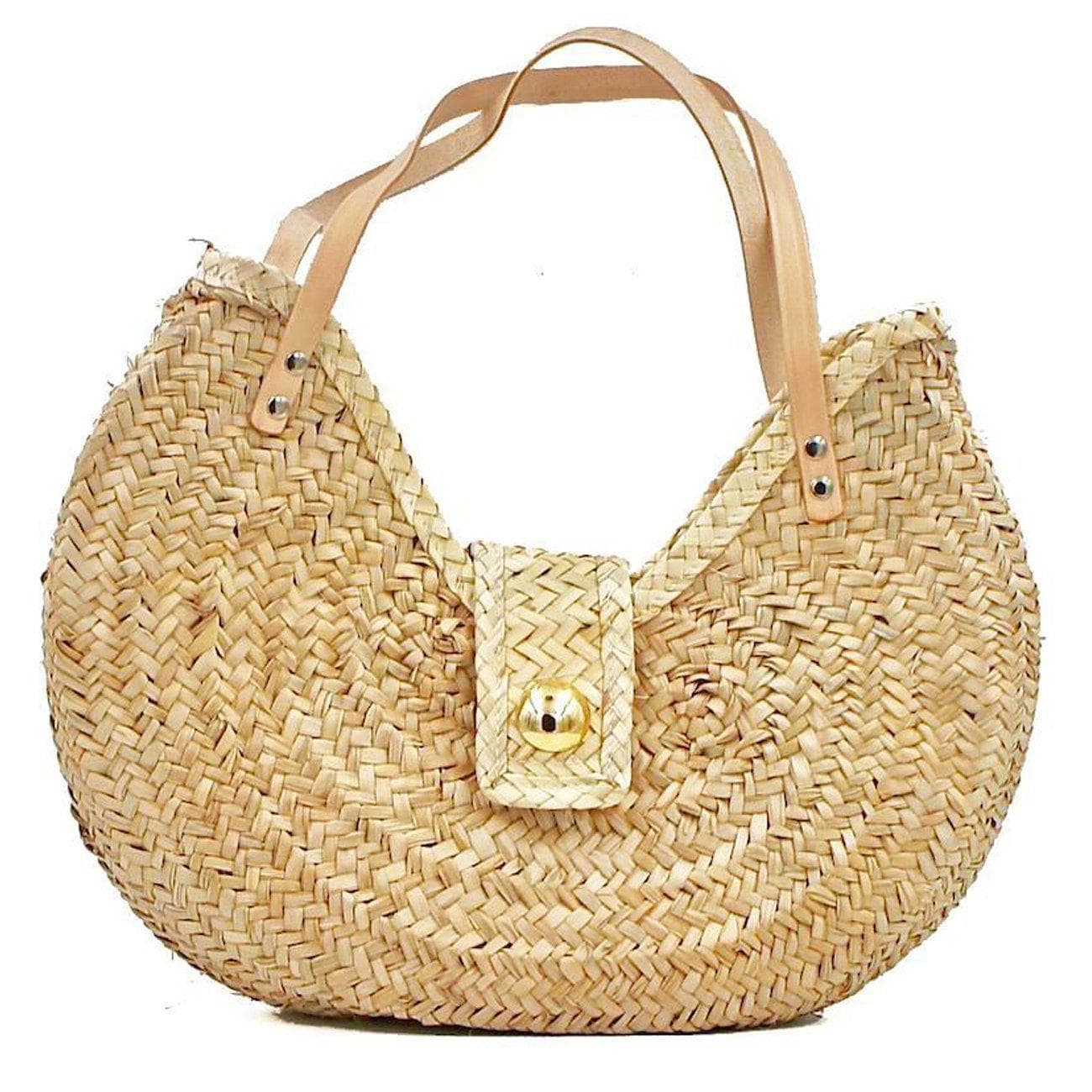 luisa-paix-o-sac-panier-paille-tress-e-cuir-naturel image 1