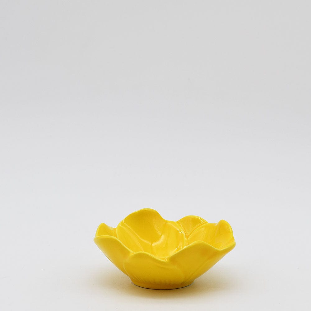 luisa-paix-o-papoila-petit-plat-c-ramique-jaune-10-cm-coquelicot image 1