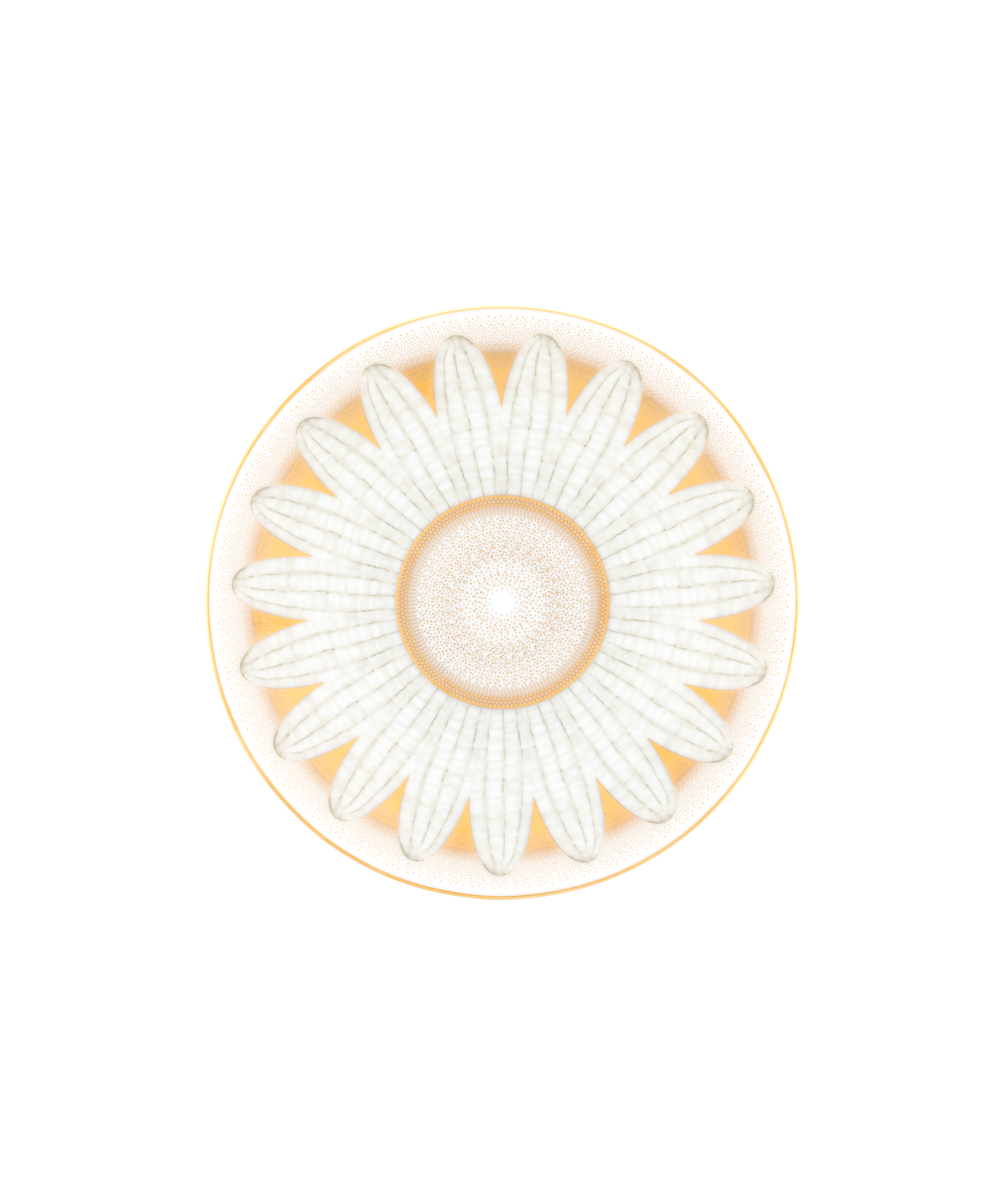 daum-or-d-abeille-coffret-2-assiettes-pain-porcelaine image 1