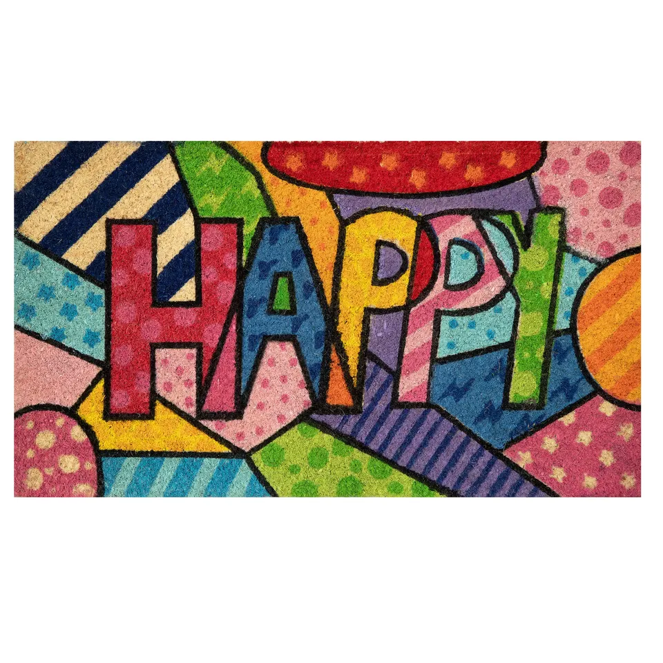 baroni-home-tessile-casa-paillasson-coco-happy-70x40-cm-sicilien image 1