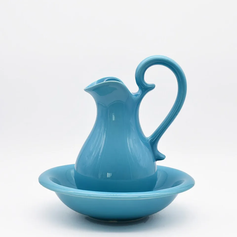 luisa-paix-o-cruche-bassine-toilette-turquoise-c-ramique image 1