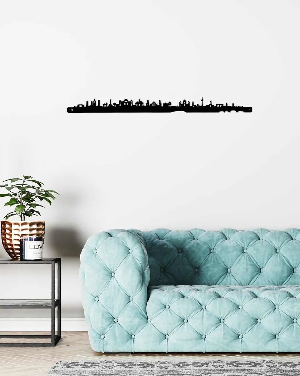 je-suis-art-skylines-monde-berlin-silhouette-frise-m-tal image 1