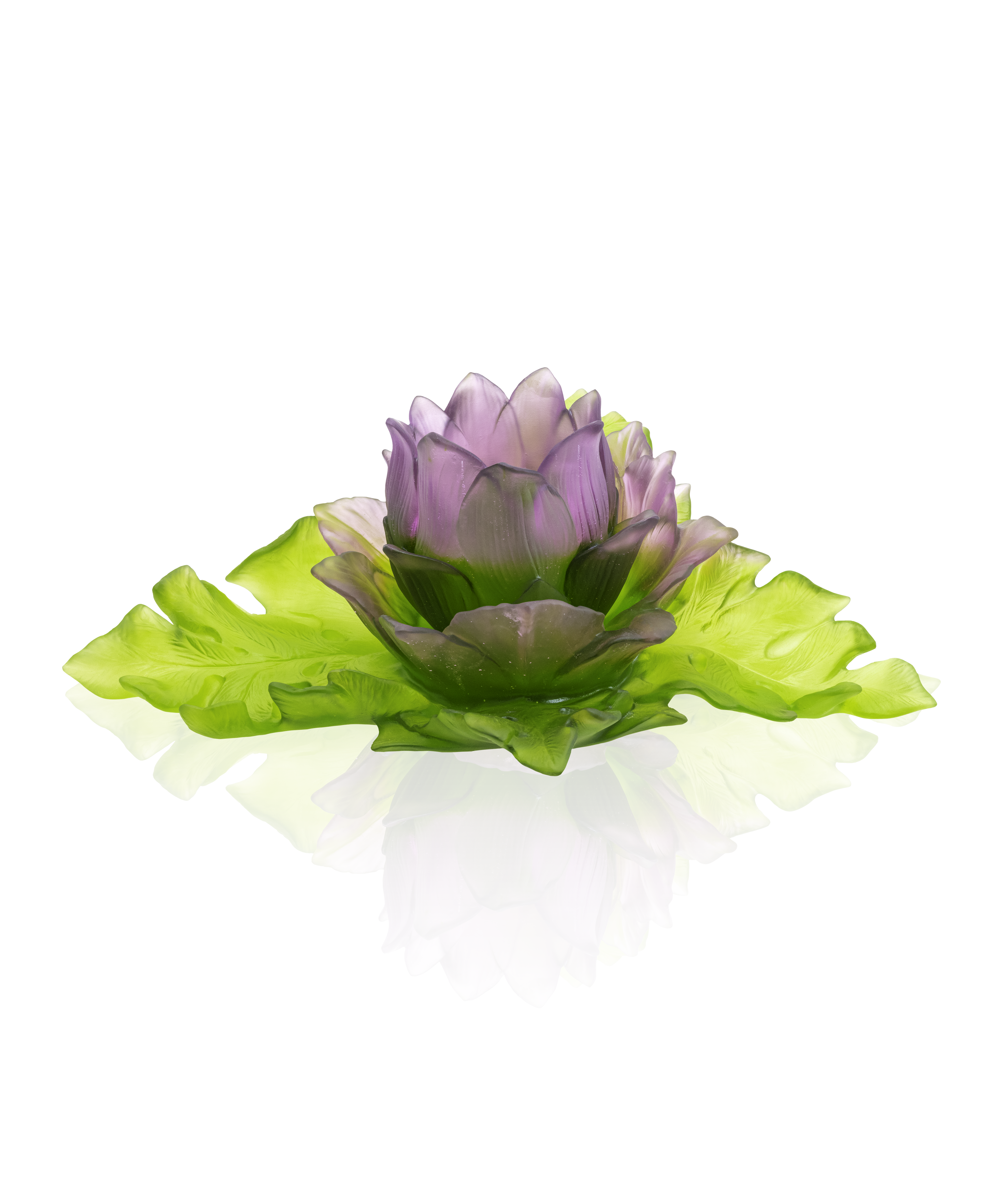 daum-jardin-de-lotus-centre-de-table-duo-dition-175ex image 1