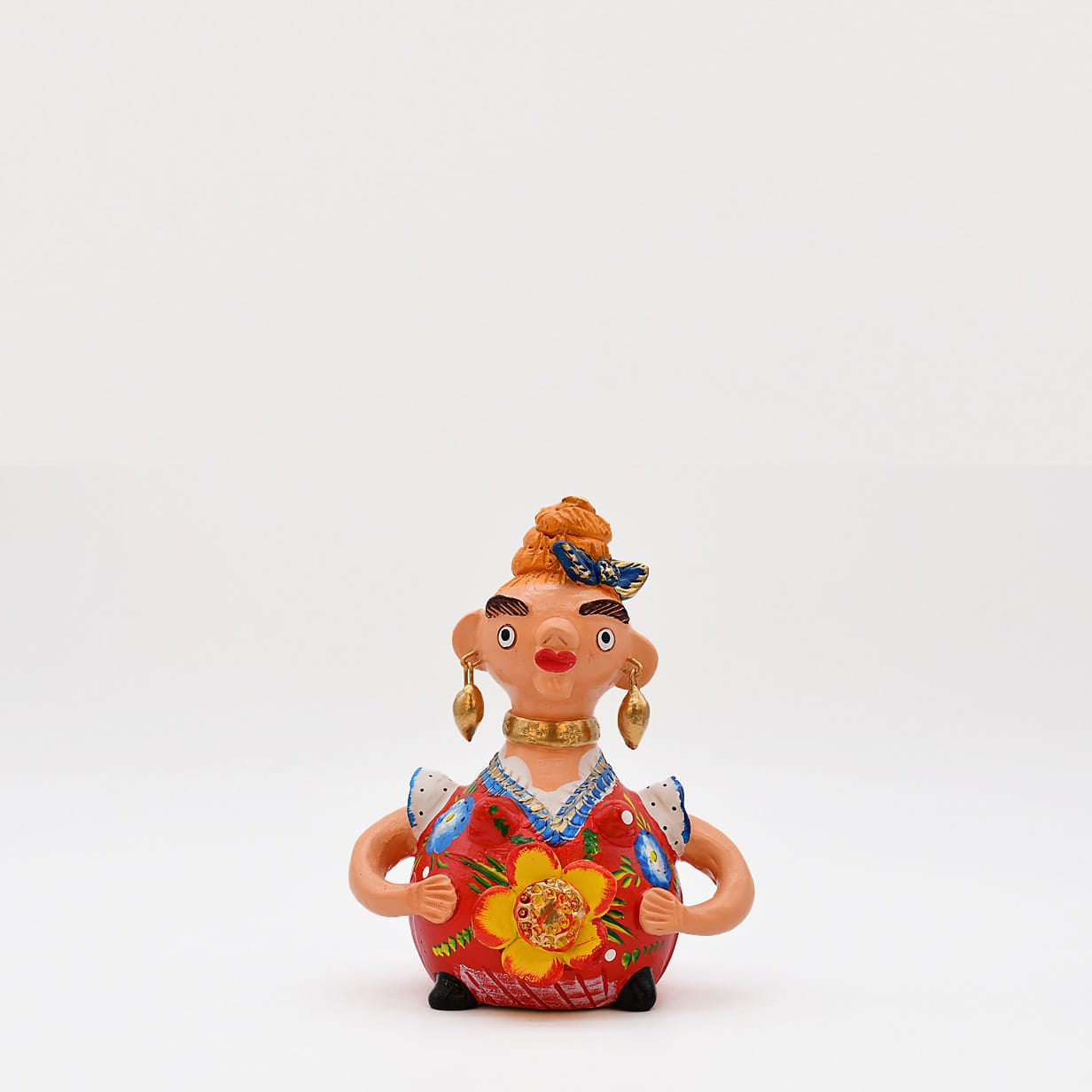 luisa-paix-o-boneca-barriguda-17cm-statuette-c-ramique-portugal image 1