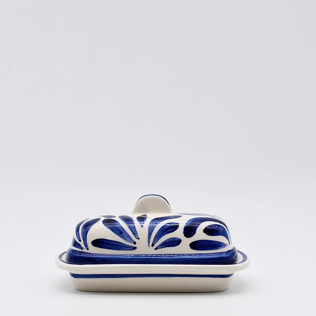 luisa-paix-o-vaisselle-portugaise-beurrier-andorinha-bleu image 1