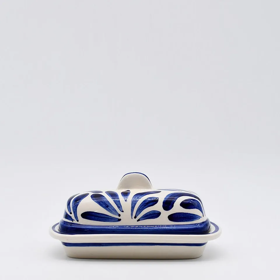 luisa-paix-o-vaisselle-portugaise-beurrier-andorinha-bleu image 1