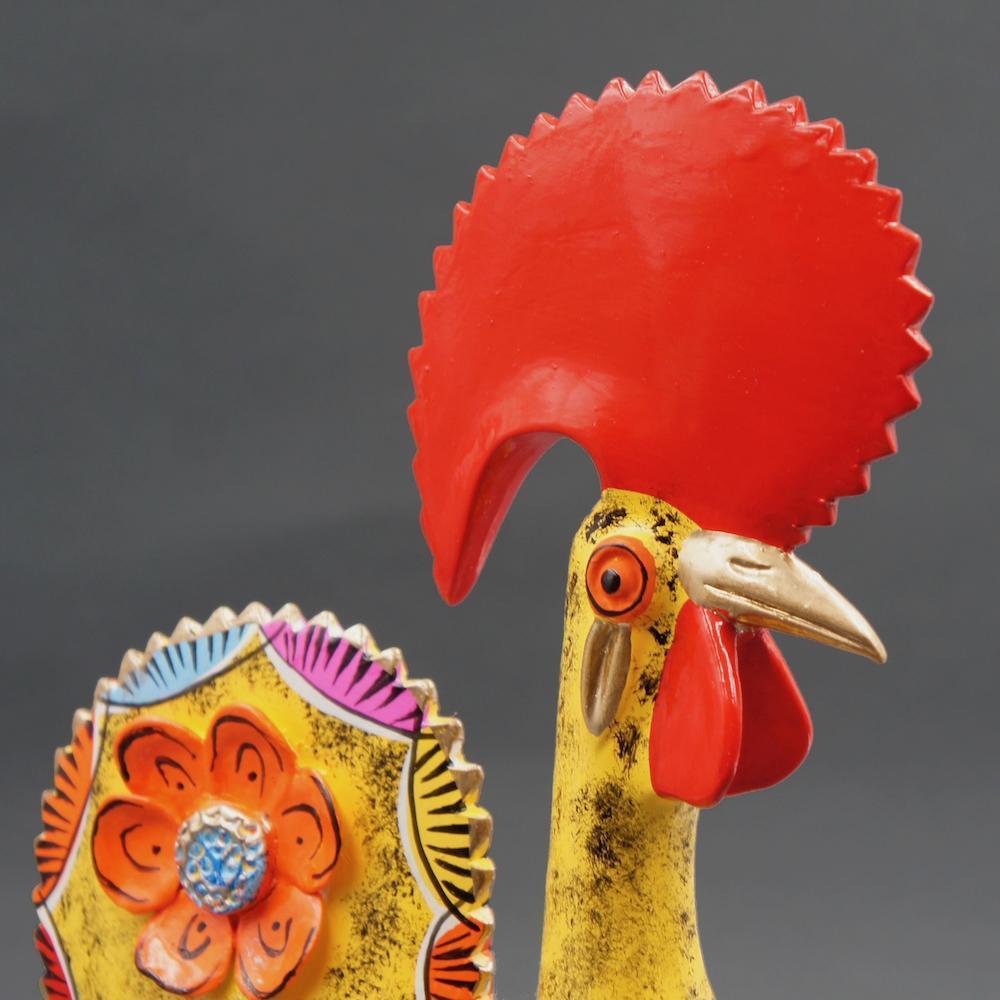 luisa-paix-o-prazeres-c-ta-coq-de-barcelos-25-cm-figurine-jaune image 3