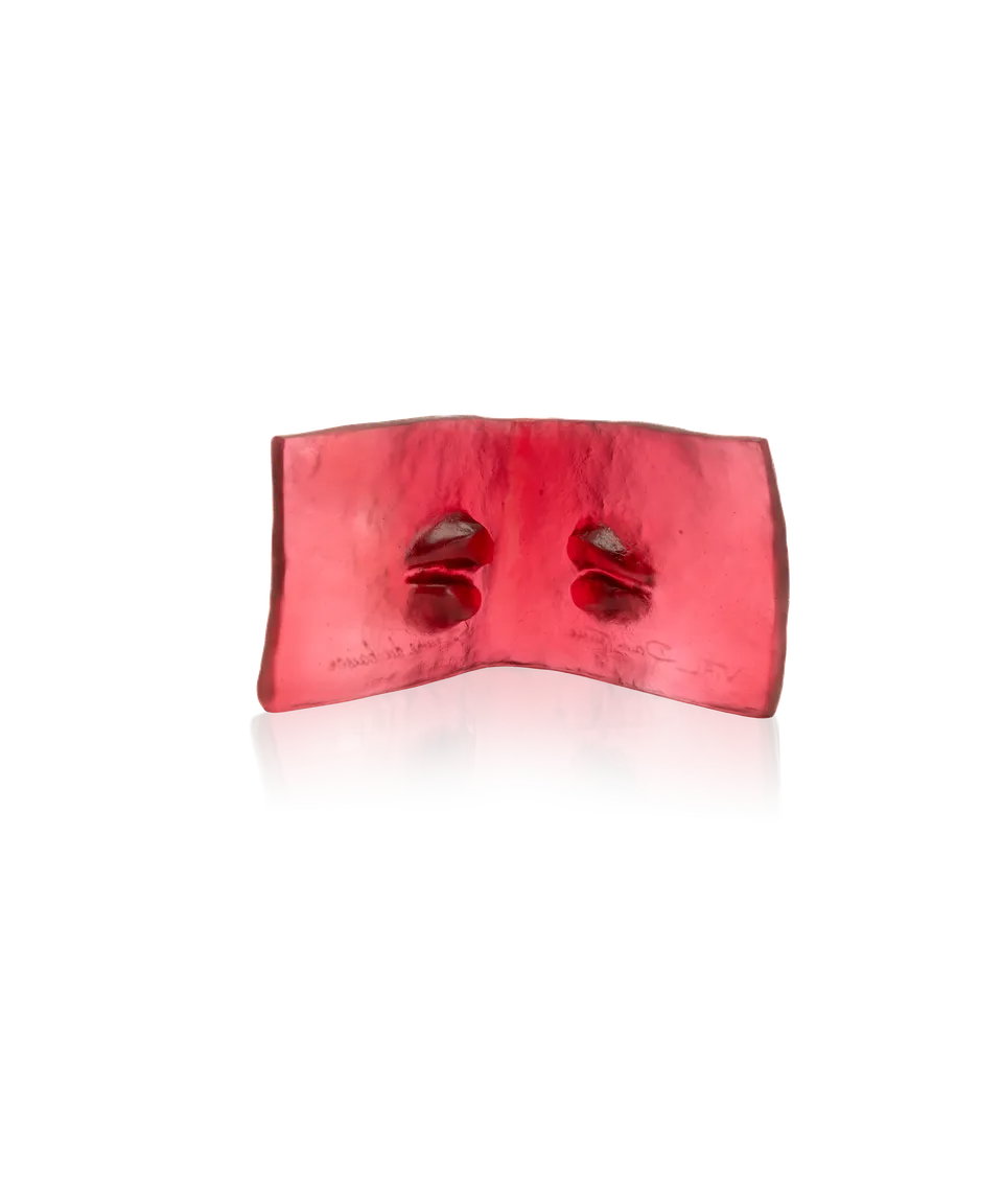 daum-art-cristal-le-livre-du-baiser-sculpture-cristal-125-ex image 1