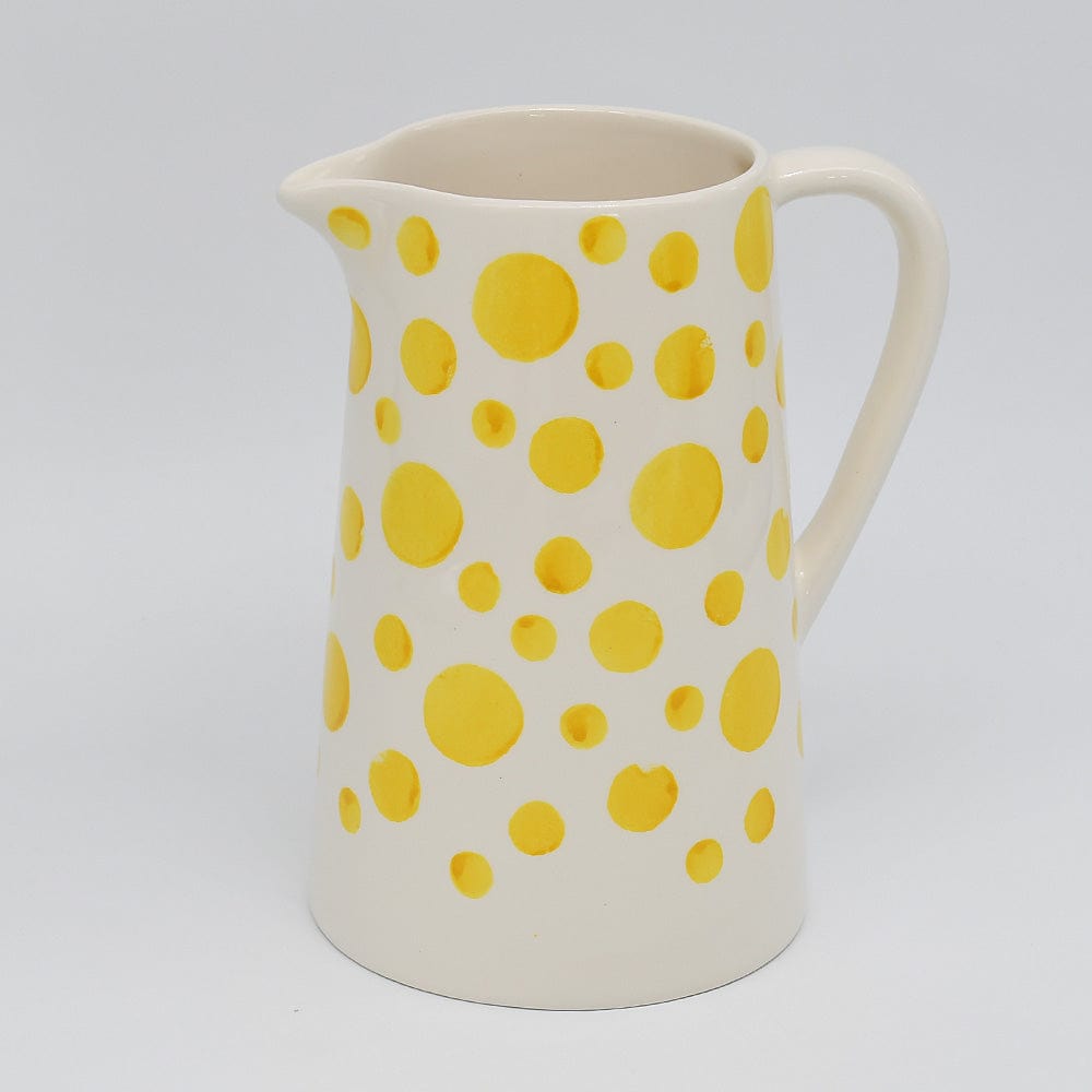 luisa-paix-o-carafe-pois-en-c-ramique-jaune-18-cm image 3