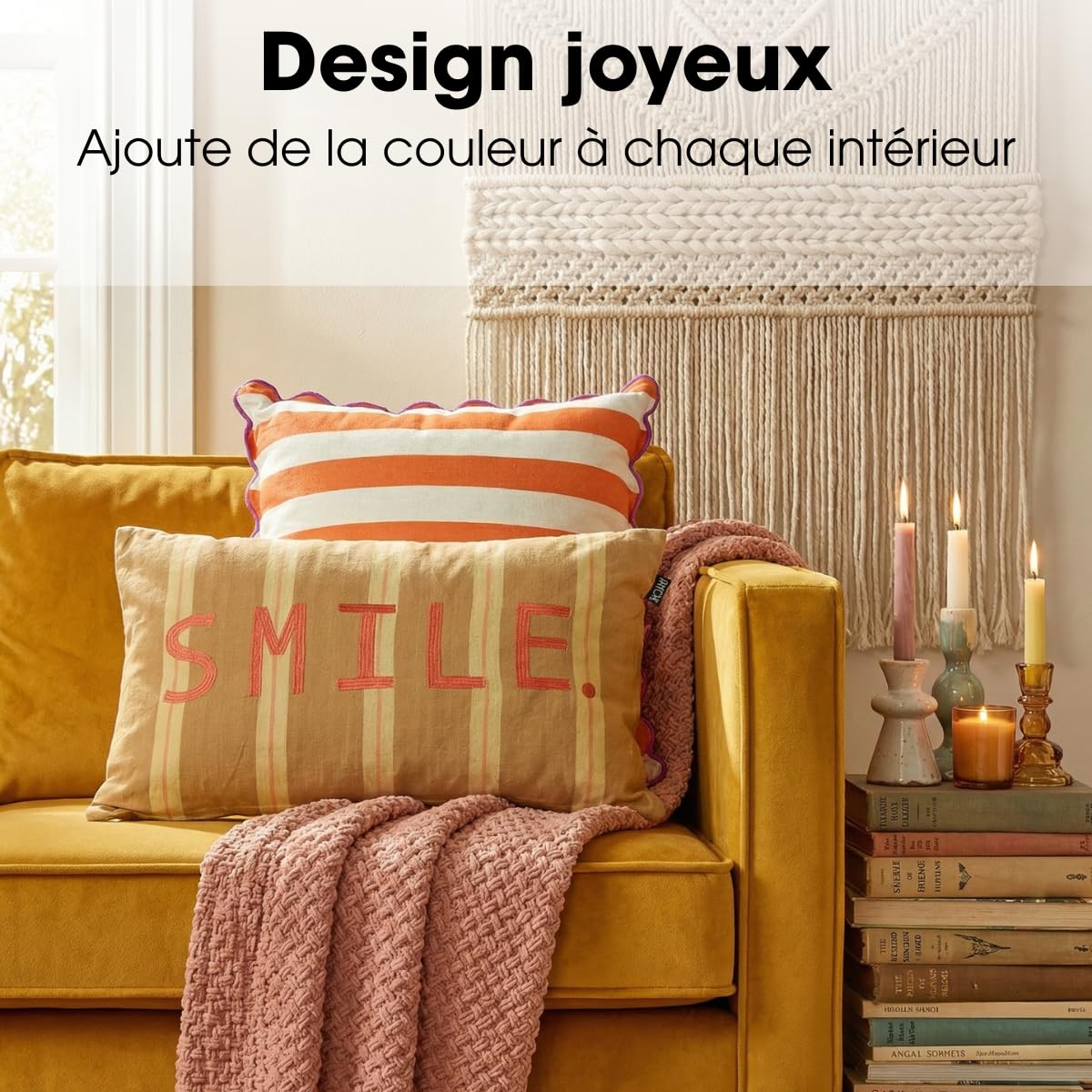 mica-decorations-smile-coussin-d-coratif-55x35-marron image 7