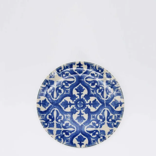 luisa-paix-o-l-ments-assiette-gr-s-21cm-azulejos-3 image 1