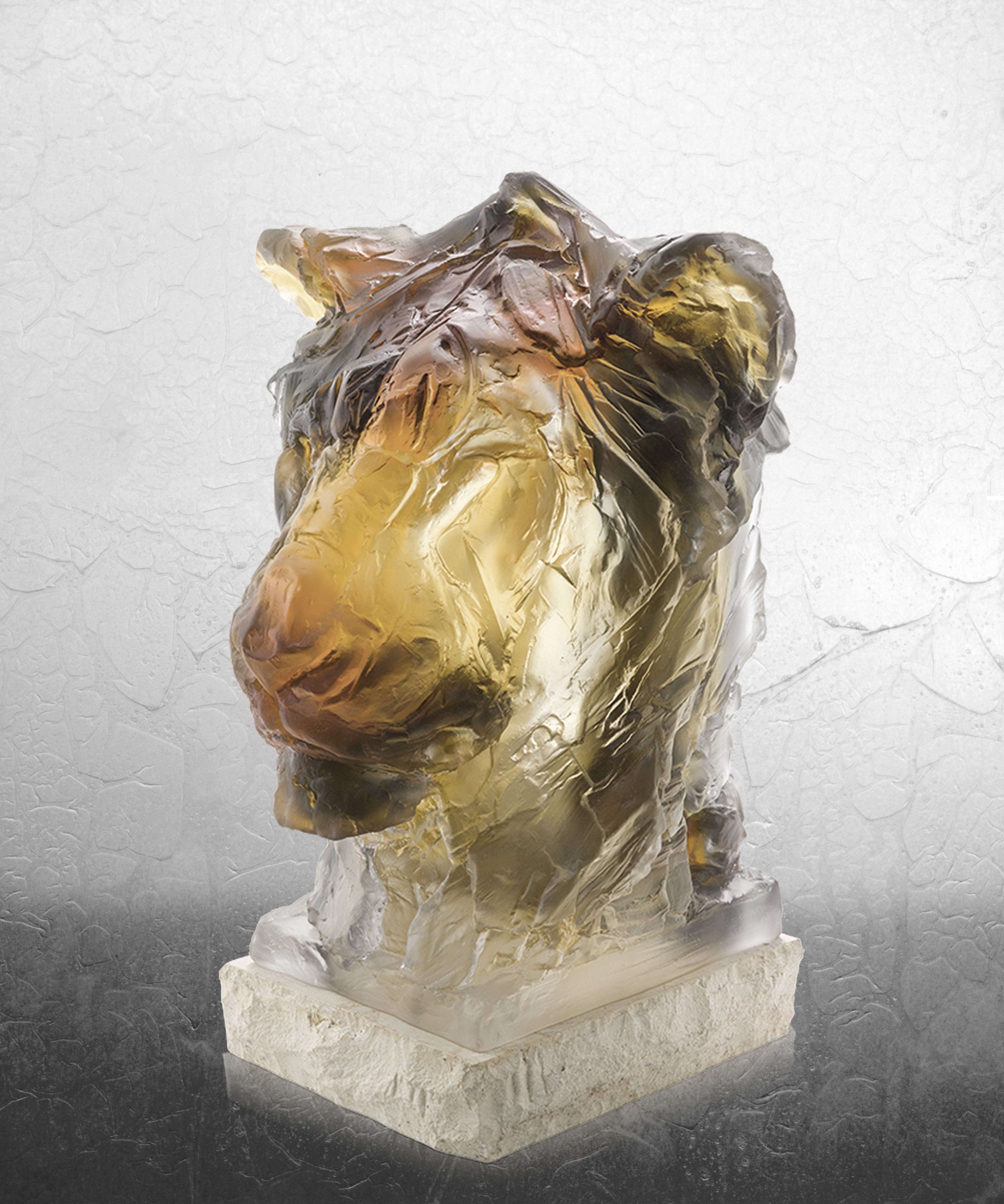 daum-t-te-de-lion-villas-sculpture-cristal-75ex image 4
