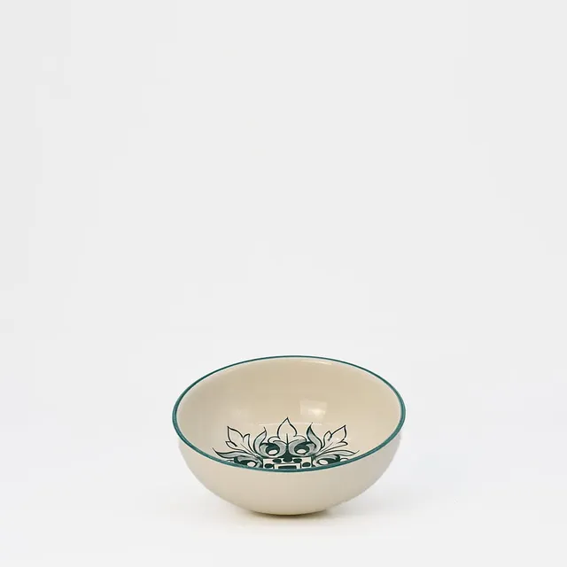 luisa-paix-o-bras-o-bol-c-ramique-13cm-vert image 1