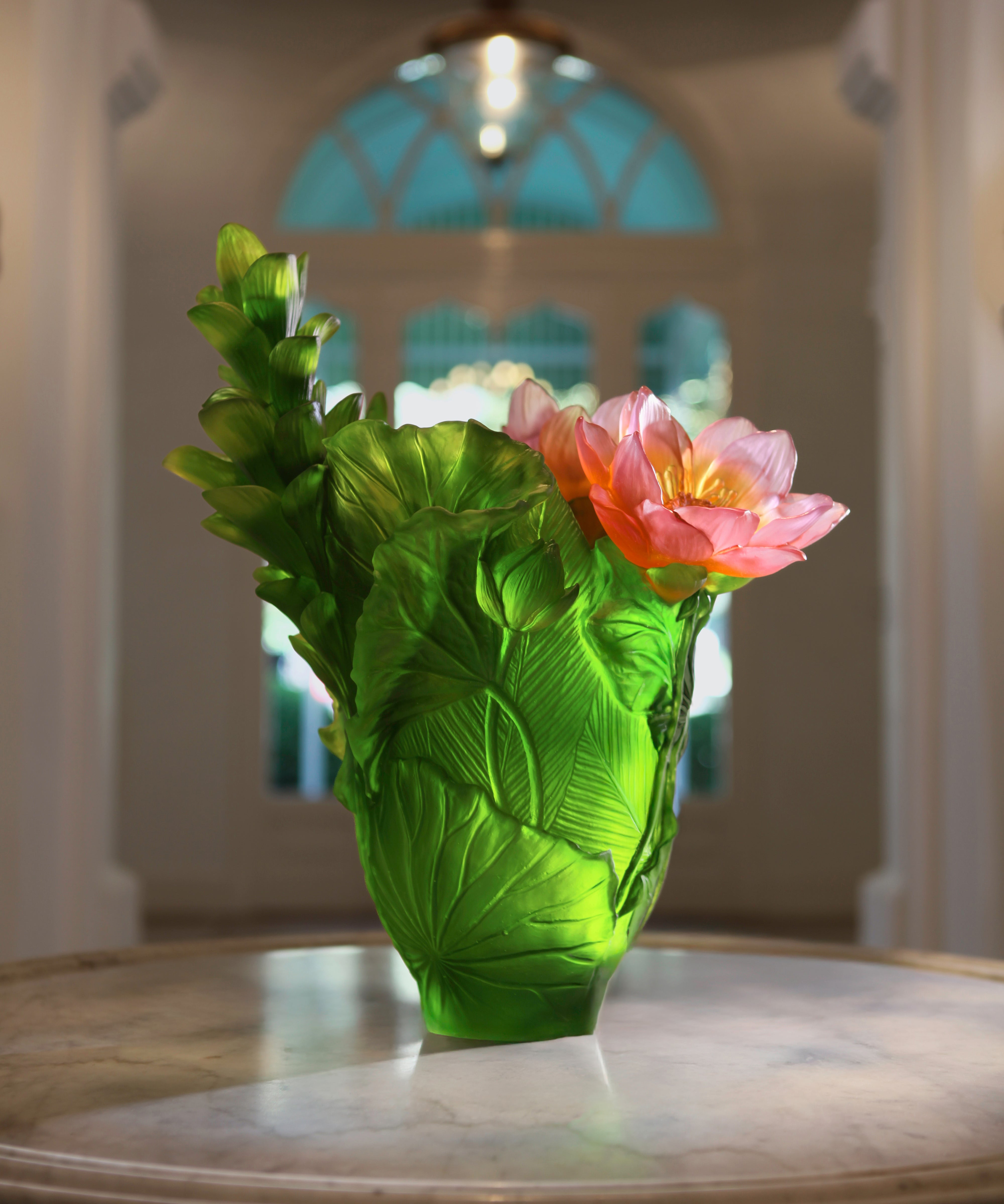 daum-univers-v-g-tal-jardin-de-lotus-vase-magnum-99-ex image 3