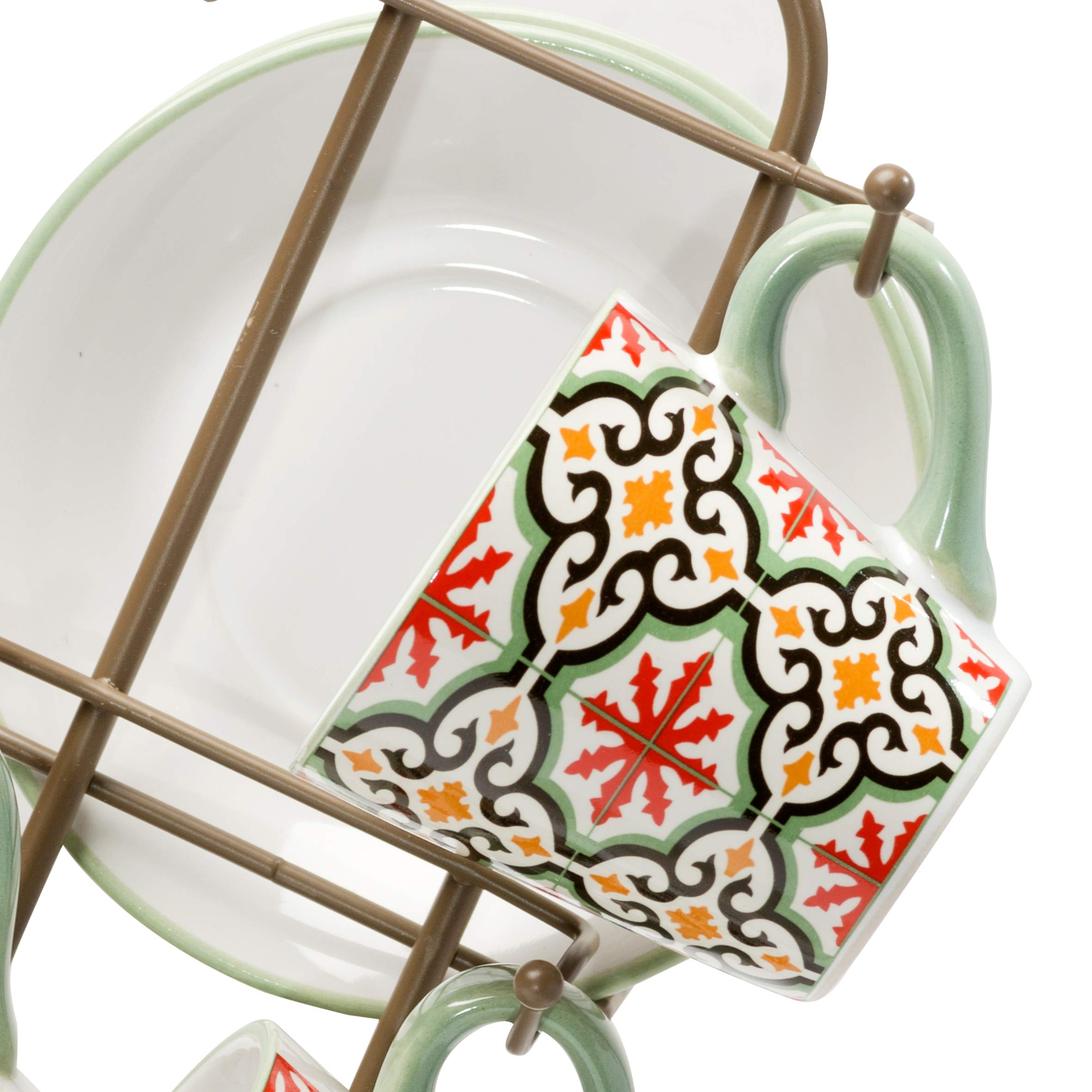baroni-home-cucina-set-6-tasses-caf-c-ramique-cementine-support image 5