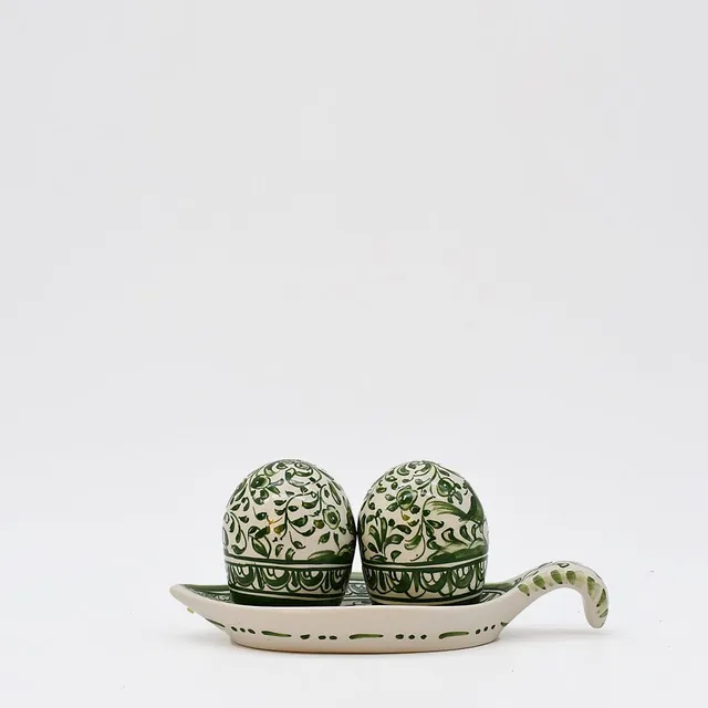 luisa-paix-o-vaisselle-sali-re-poivri-re-coimbra-vert-18-cm image 1