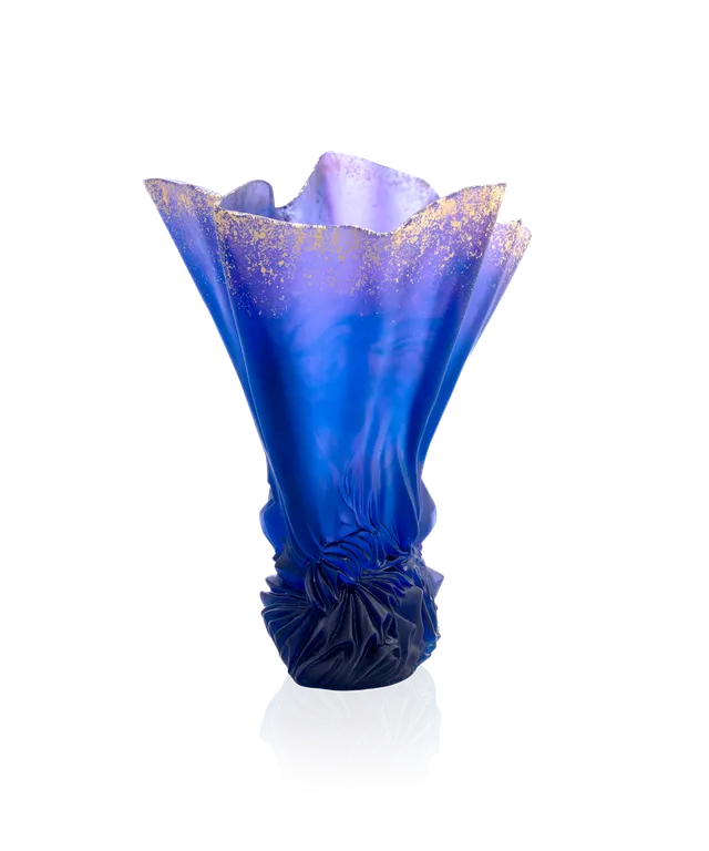 daum-croisi-re-vase-grand-mod-le-bleu-nuit-99-ex image 1