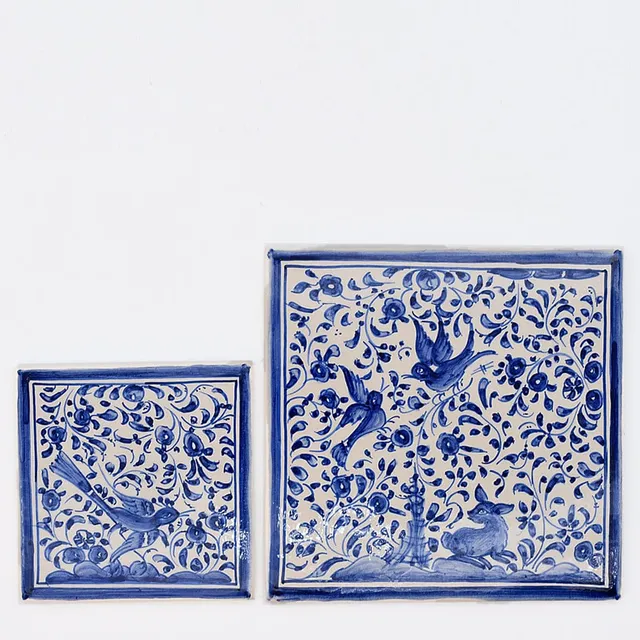 luisa-paix-o-azulejos-azulejo-de-coimbra-carreau-c-ramique-10x10cm-fait-main image 1