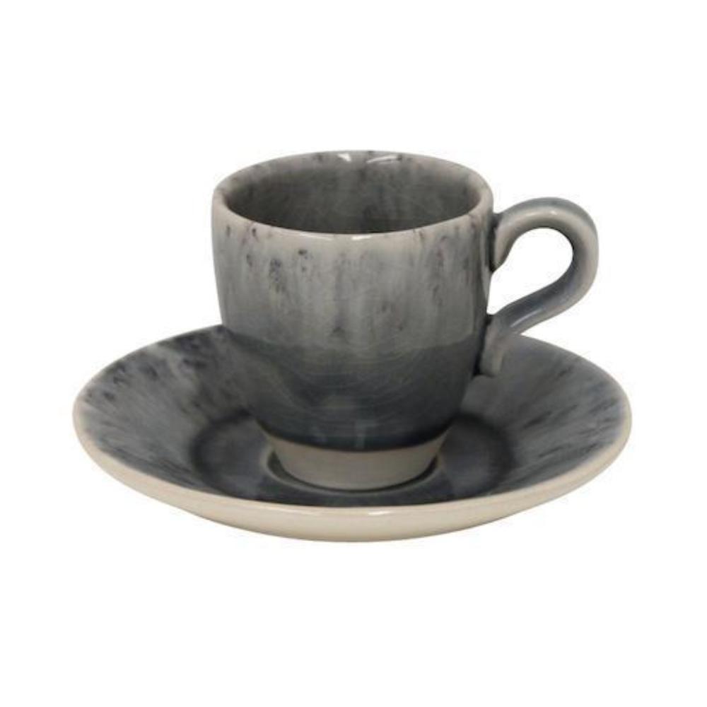 luisa-paix-o-madeira-tasse-caf-gr-s-grise-12-cl-soucoupe image 2