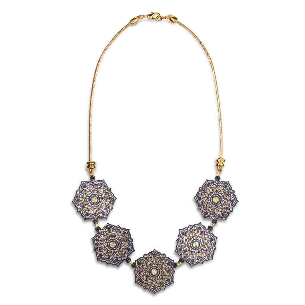 luisa-paix-o-bijoux-du-portugal-collier-li-ge-bleu-azulejos-5-pendentifs image 1