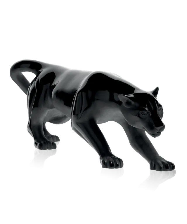 daum-univers-animalier-panth-re-magnum-noir-1000-ex-cristal image 1