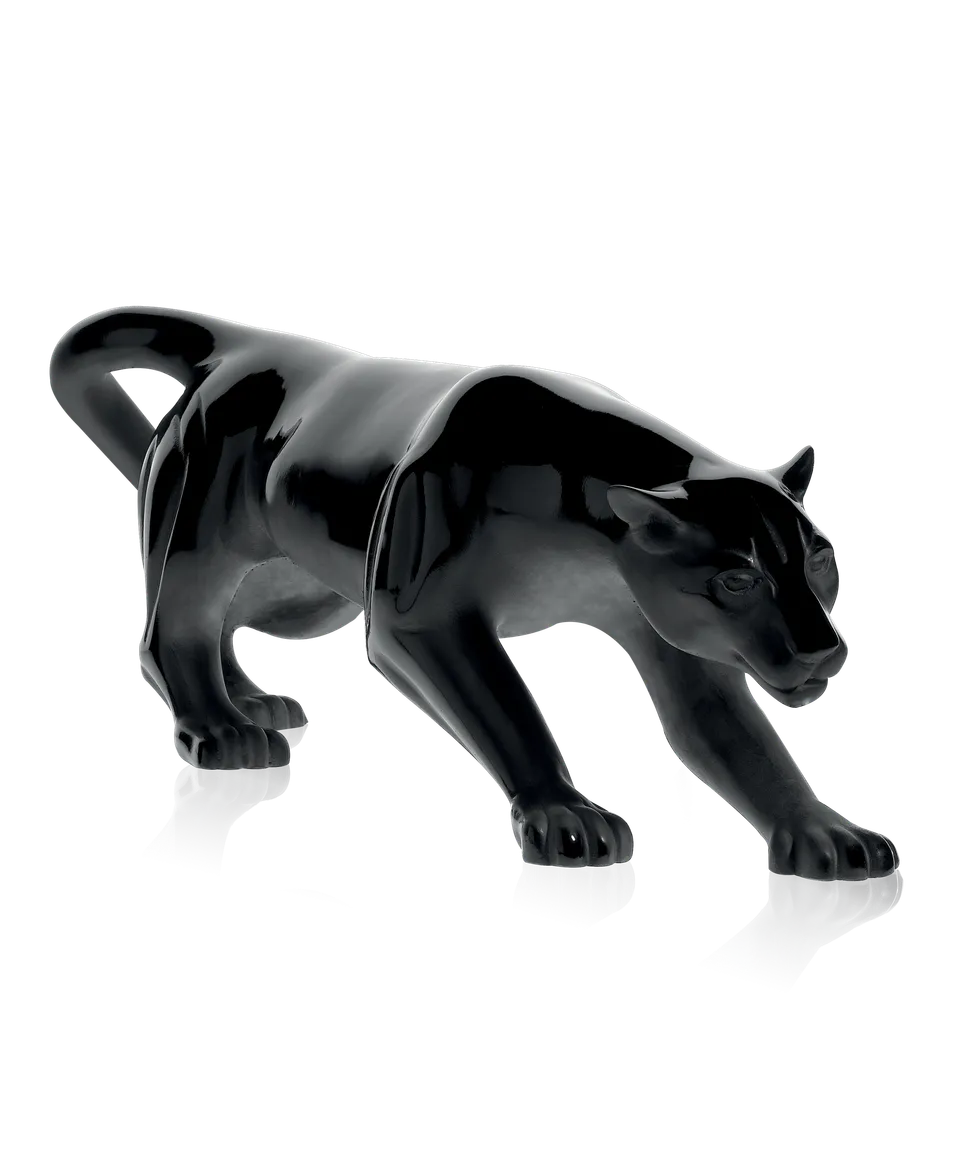 daum-univers-animalier-panth-re-magnum-noir-1000-ex-cristal image 1