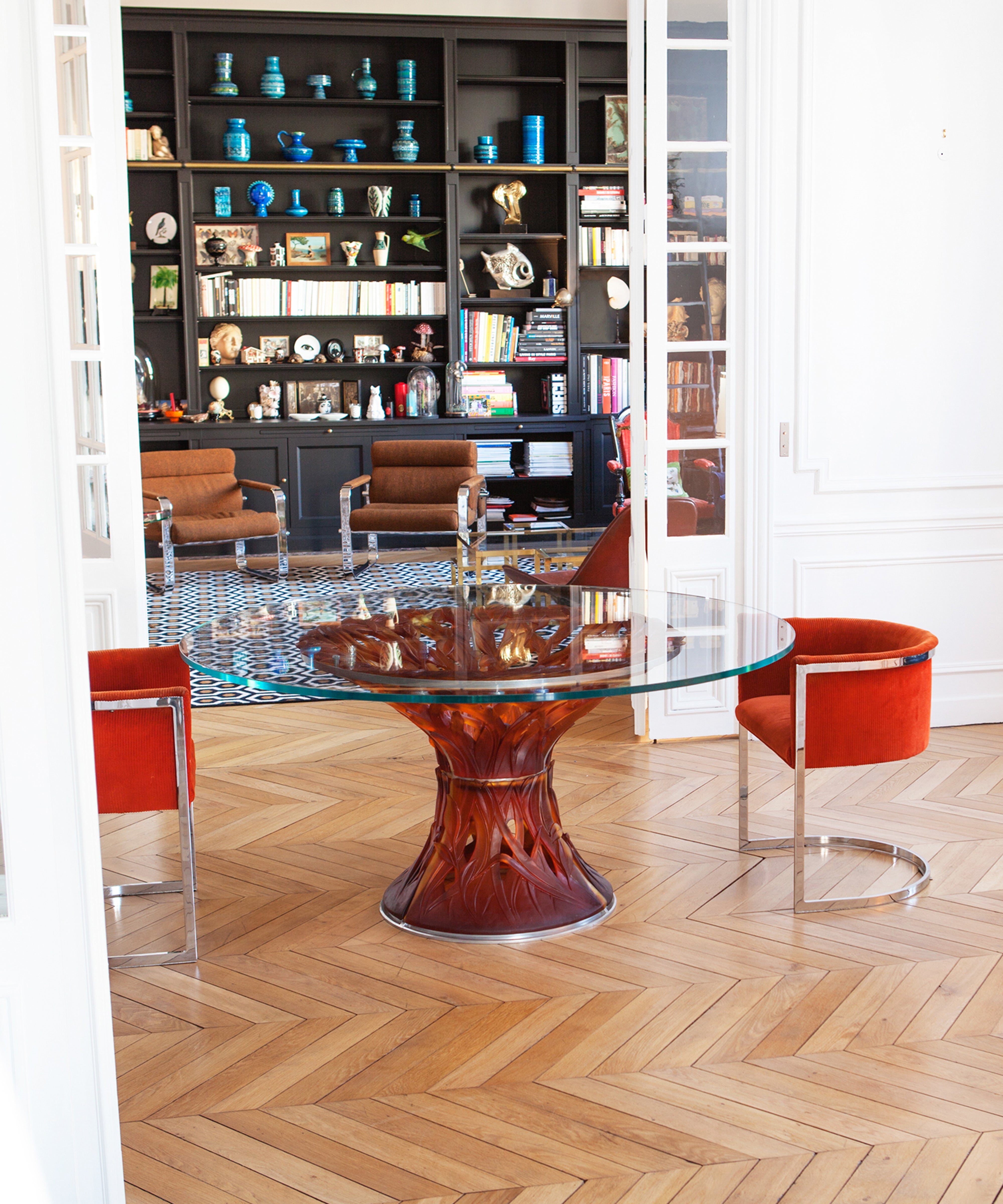 daum-v-g-tale-table-6-l-ments-cristal-ambre image 6