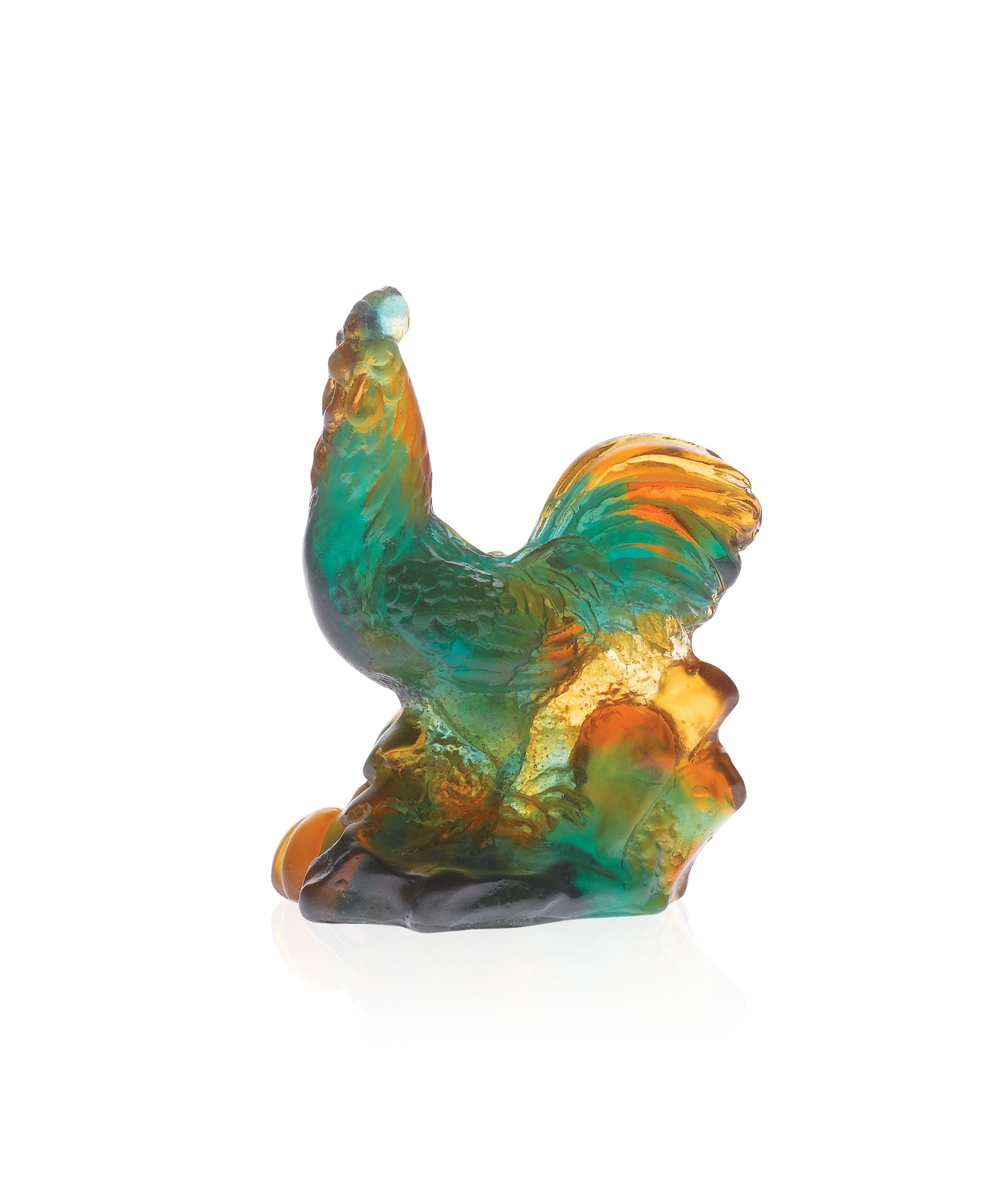 daum-univers-animalier-coq-horoscope-sculpture-cristal image 1