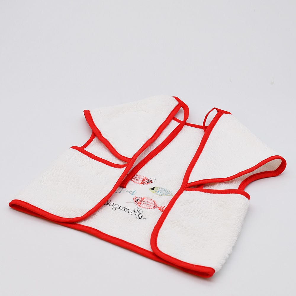 luisa-paix-o-linge-portugal-bavoir-sardinhas-rouge-48x35 image 3